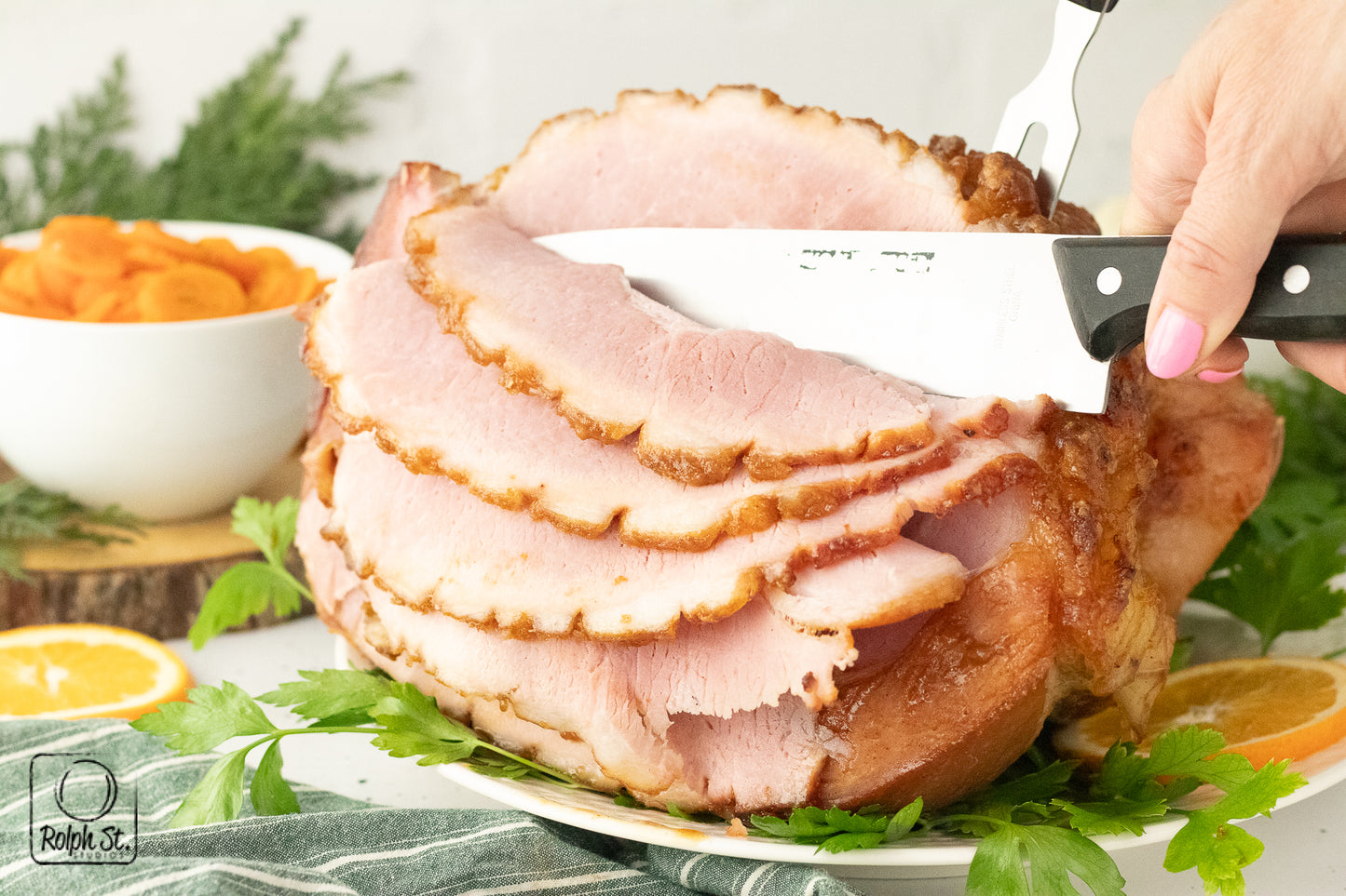 Brown Sugar & Maple Glazed Ham
