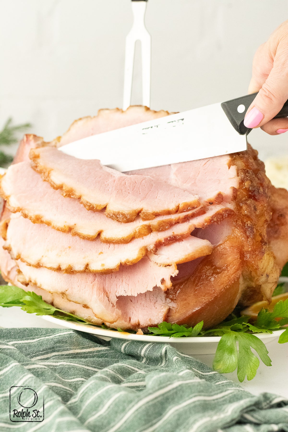 Brown Sugar & Maple Glazed Ham