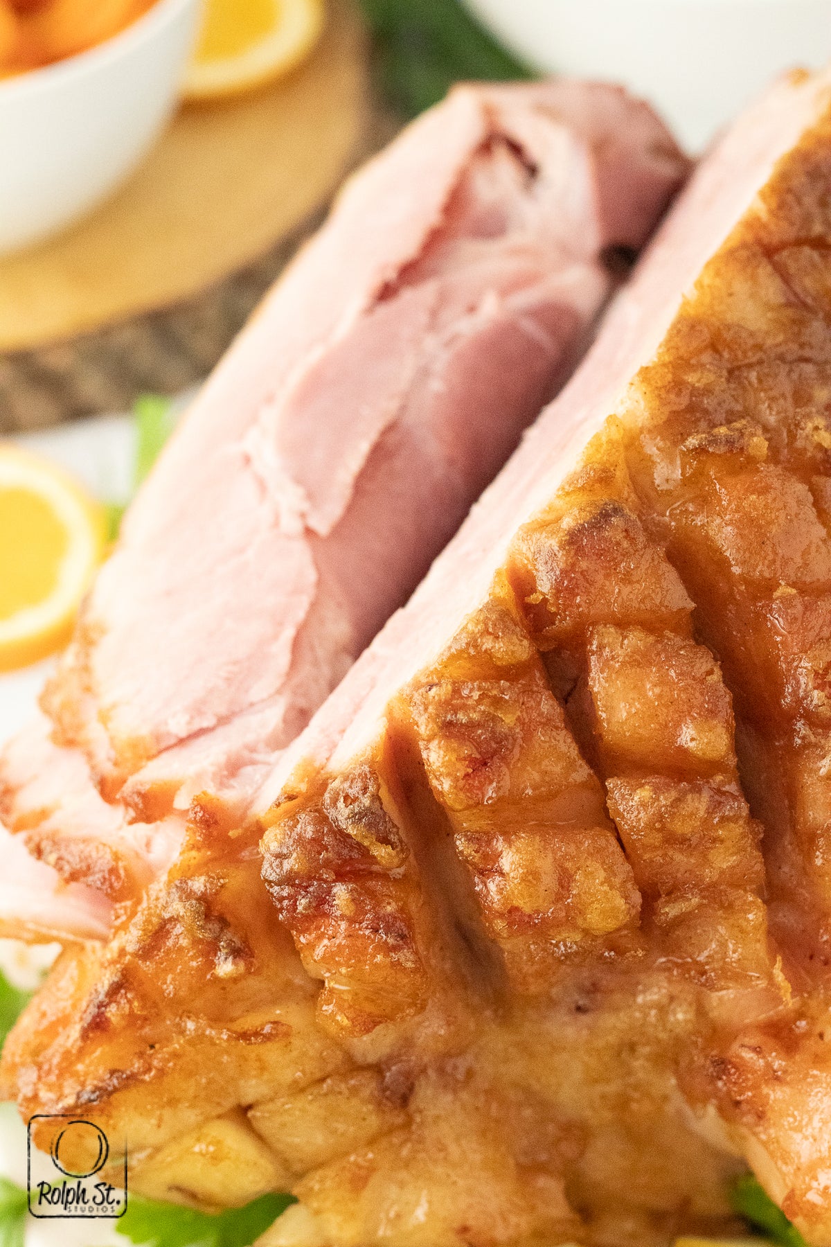 Brown Sugar & Maple Glazed Ham