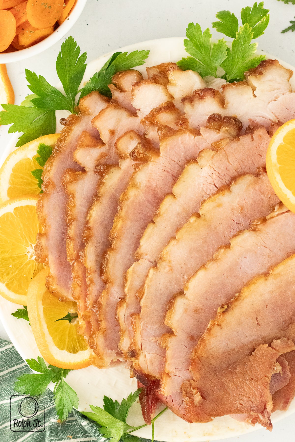 Brown Sugar & Maple Glazed Ham