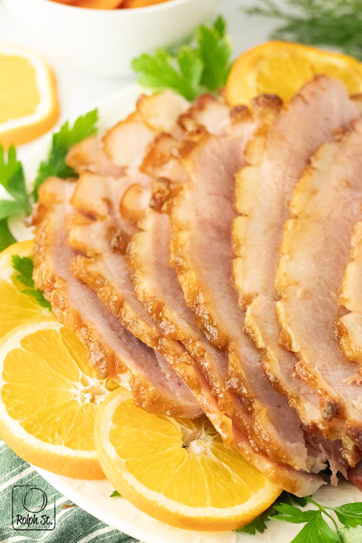 Brown Sugar & Maple Glazed Ham