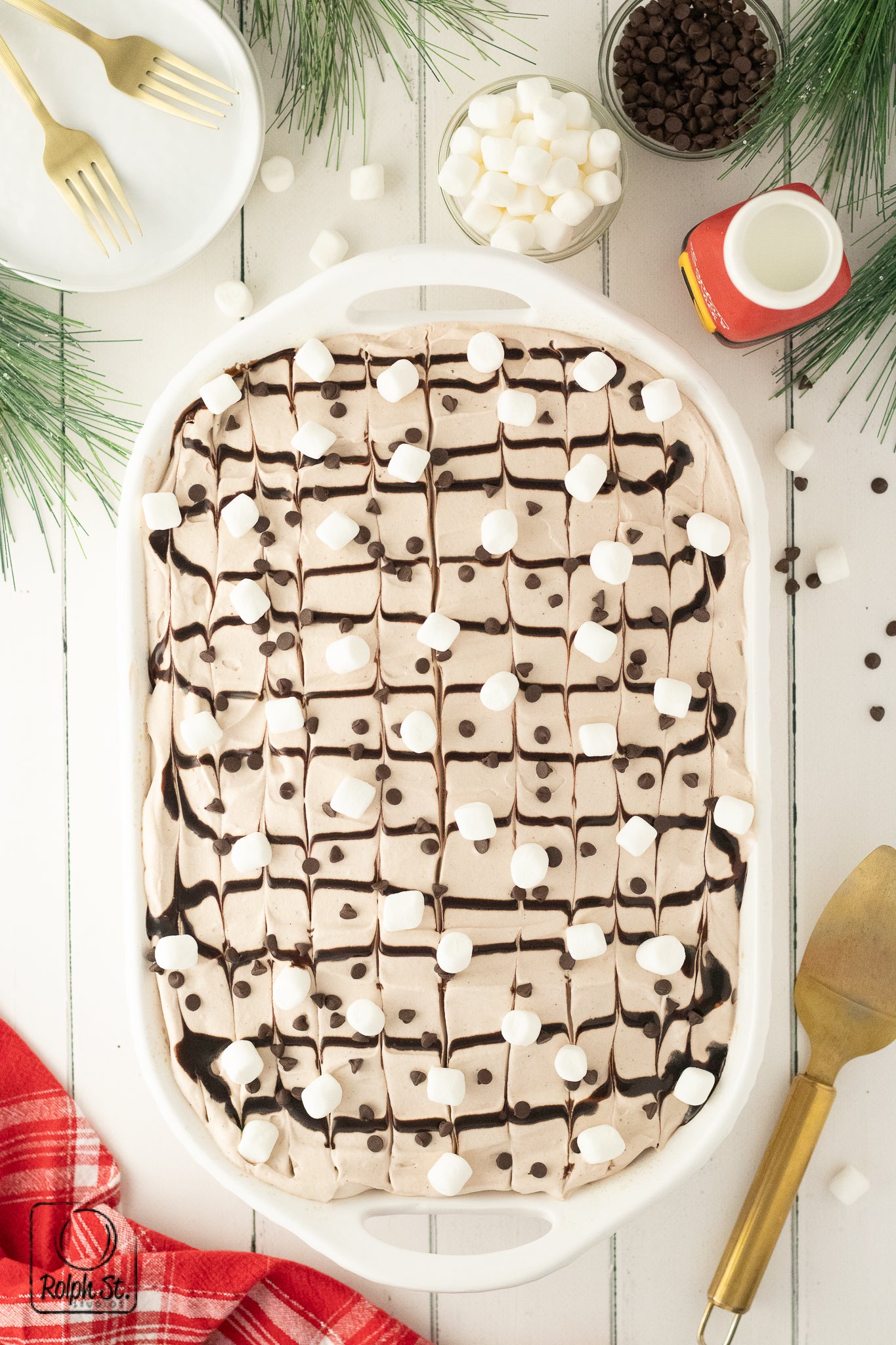 Exclusive Hot Chocolate Poke Cake