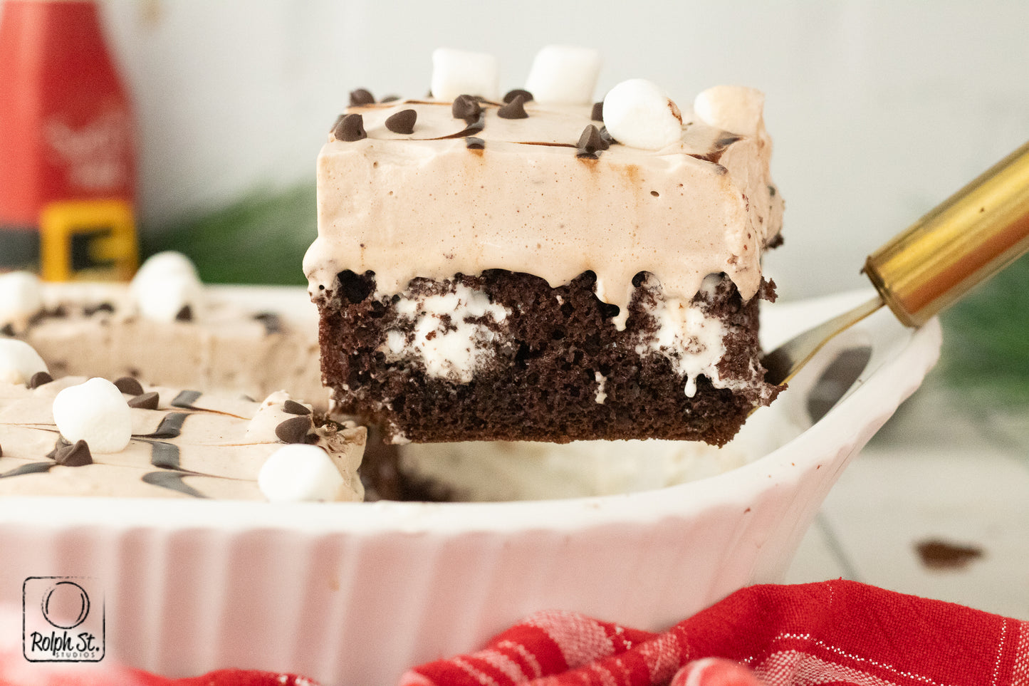 Exclusive Hot Chocolate Poke Cake