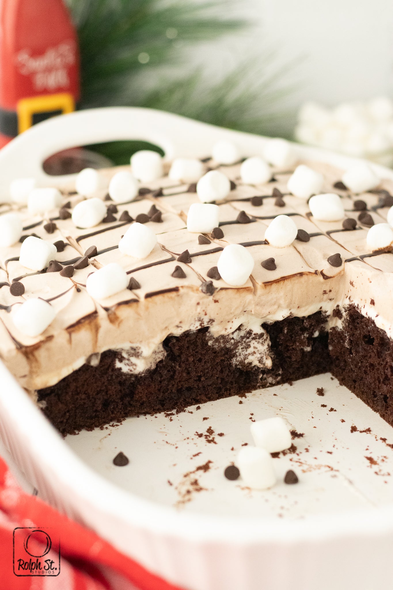 Exclusive Hot Chocolate Poke Cake