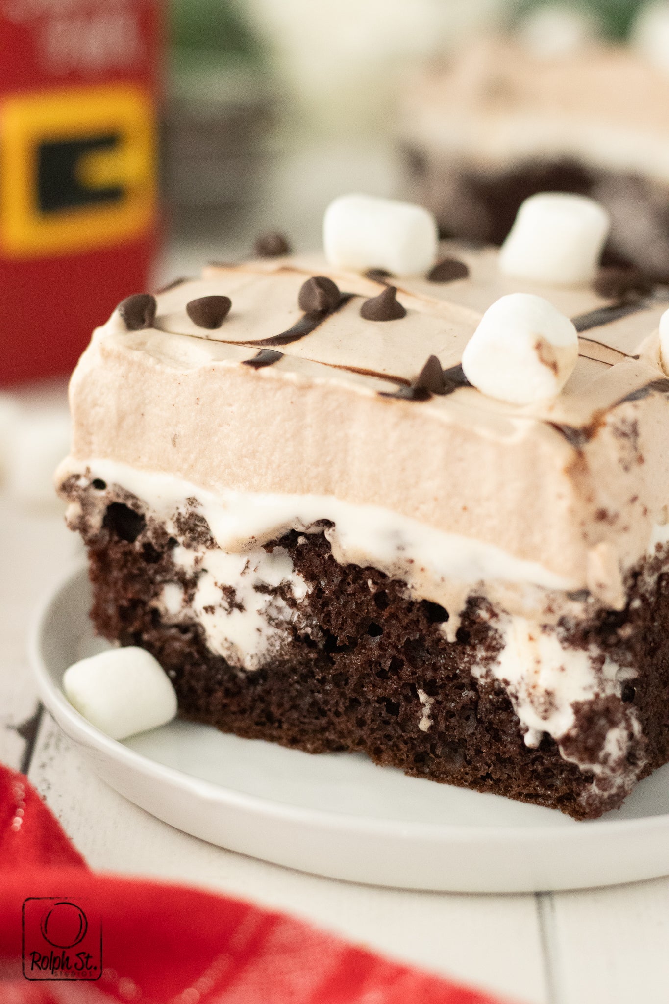 Exclusive Hot Chocolate Poke Cake