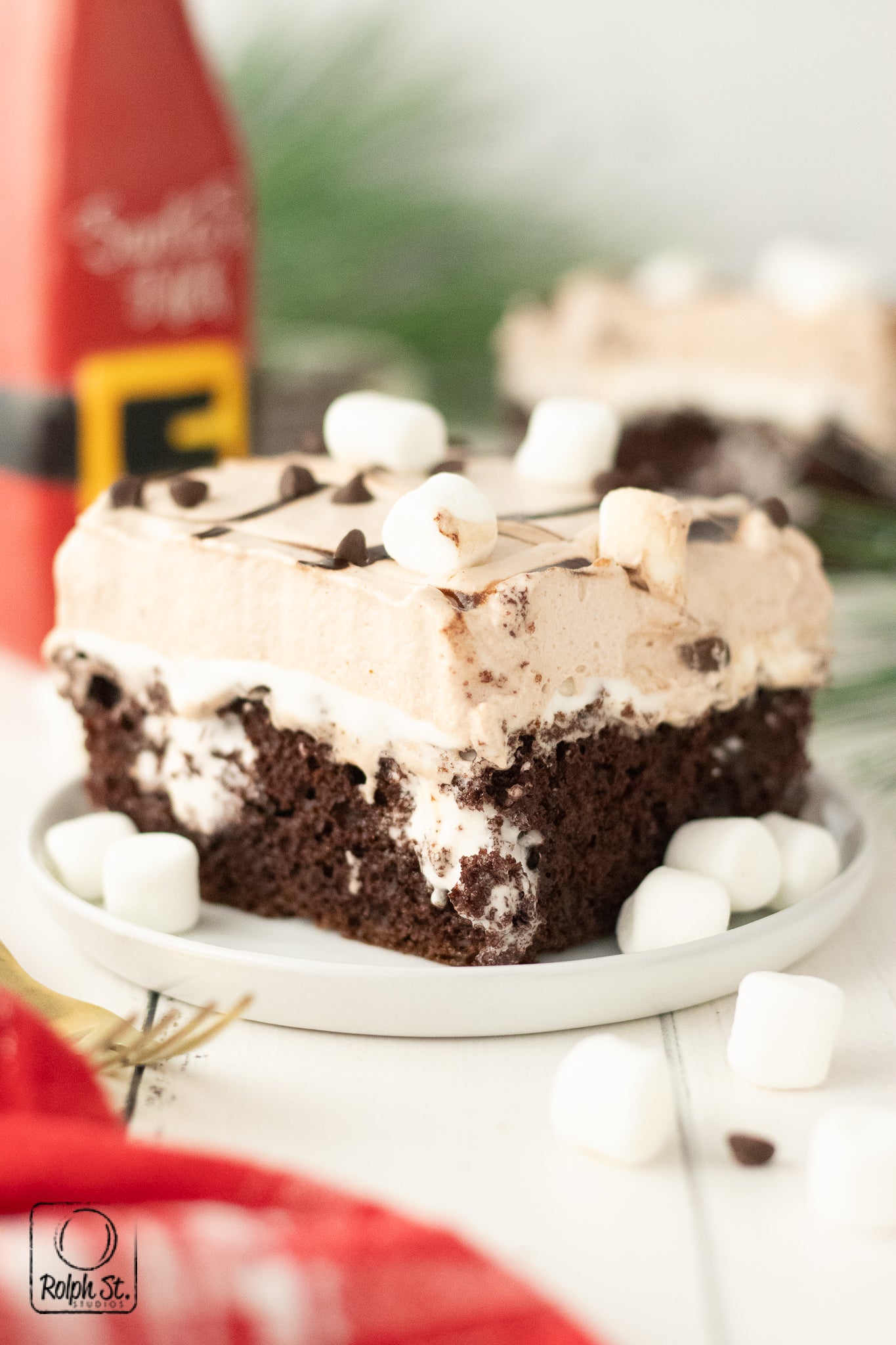 Exclusive Hot Chocolate Poke Cake