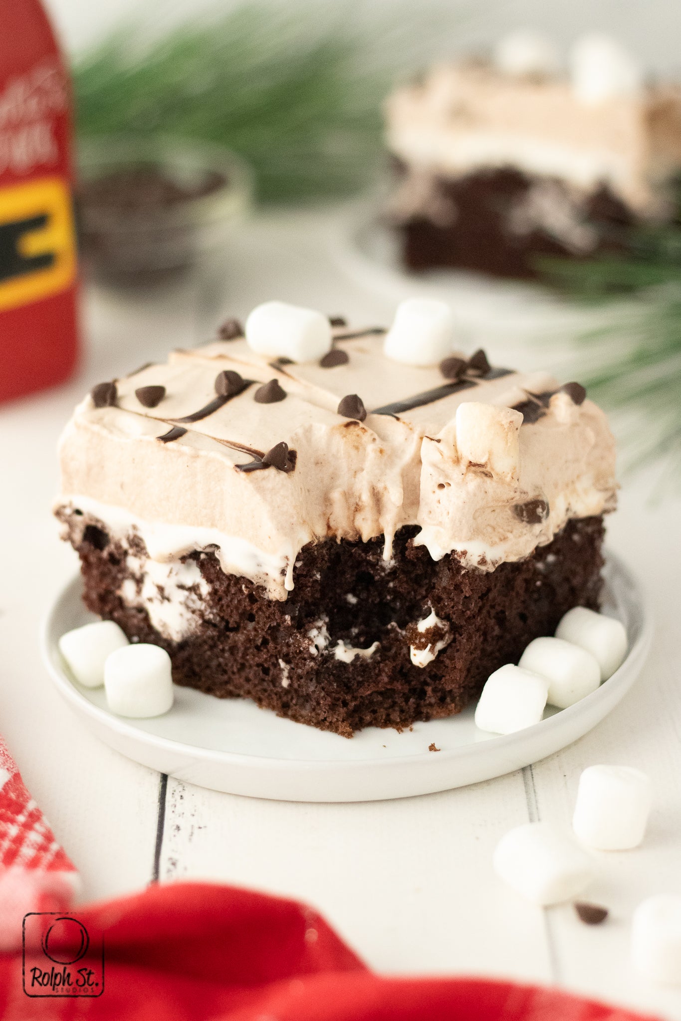 Exclusive Hot Chocolate Poke Cake