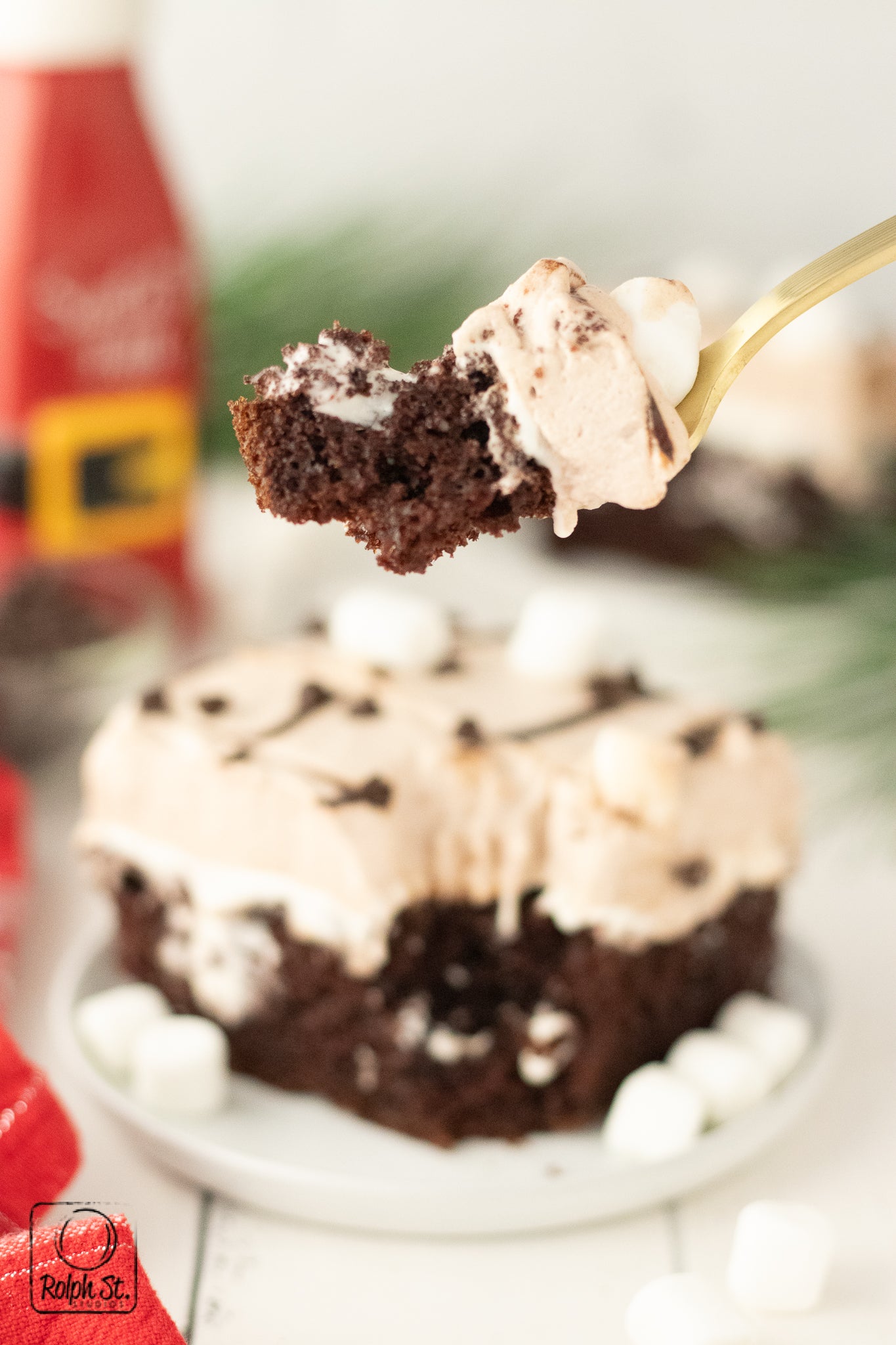 Exclusive Hot Chocolate Poke Cake
