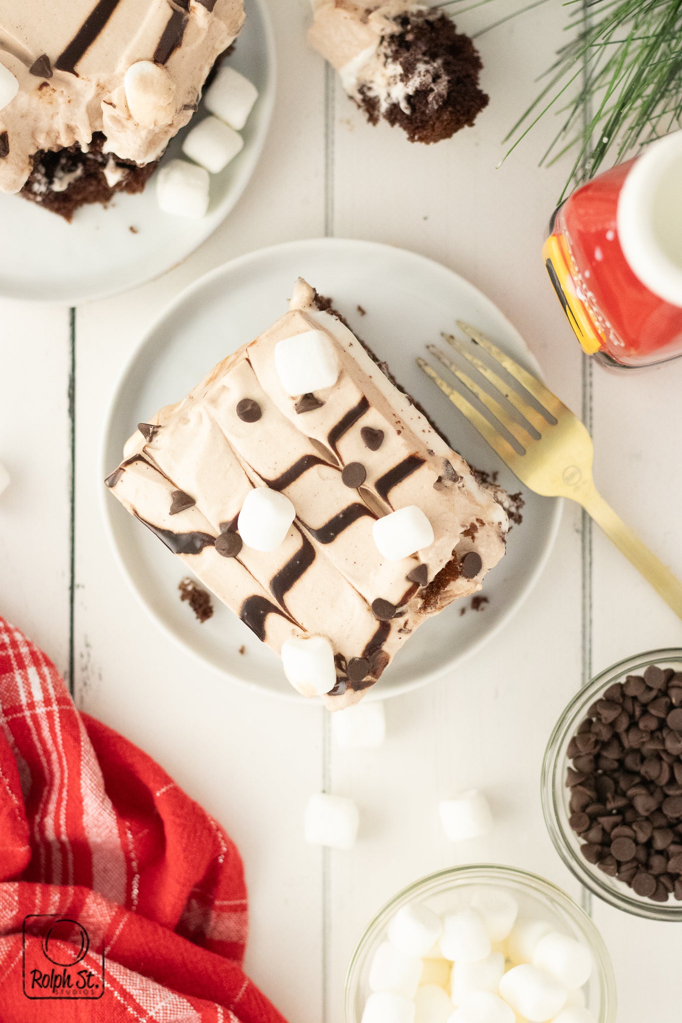 Exclusive Hot Chocolate Poke Cake