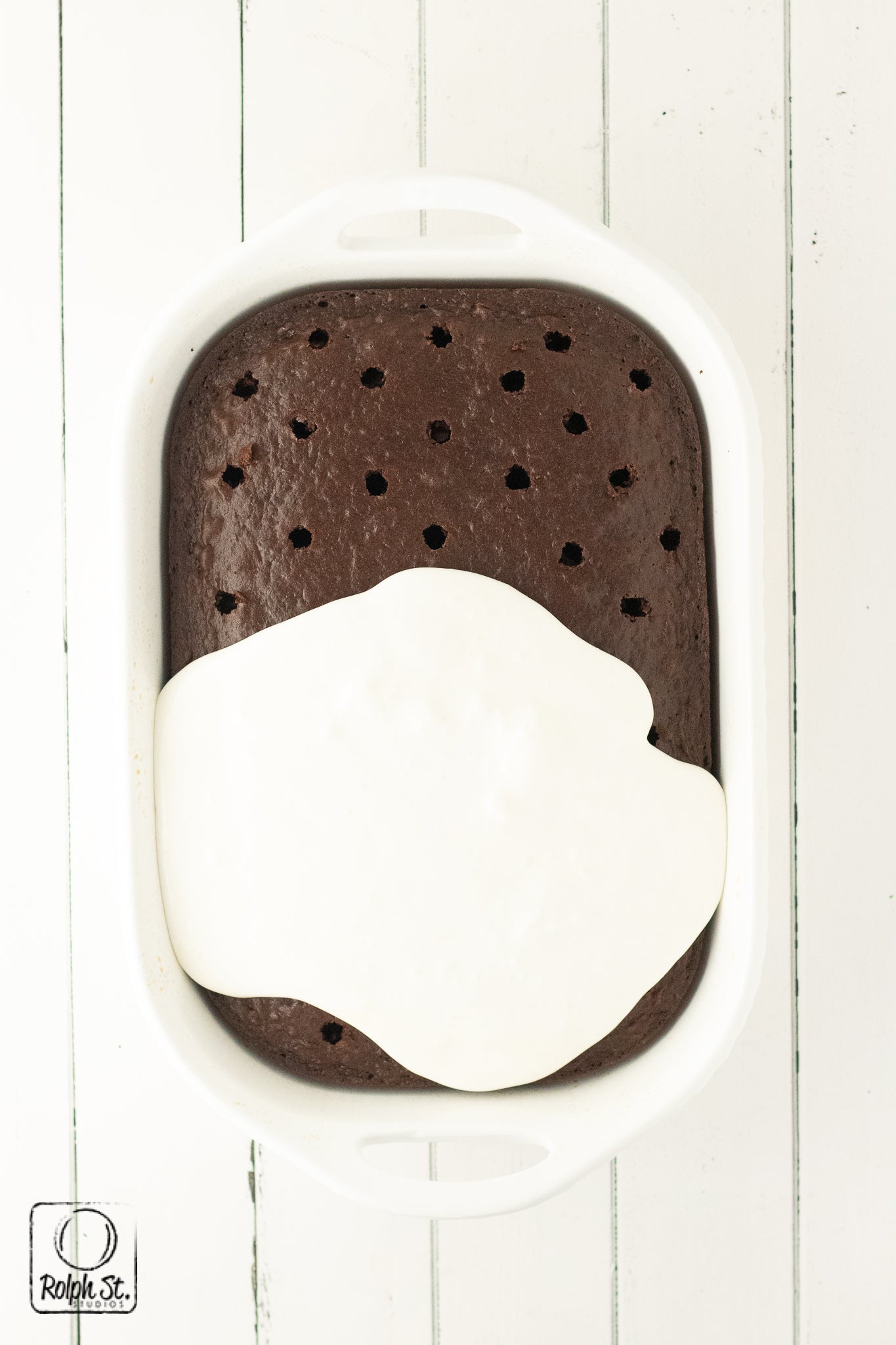 Exclusive Hot Chocolate Poke Cake