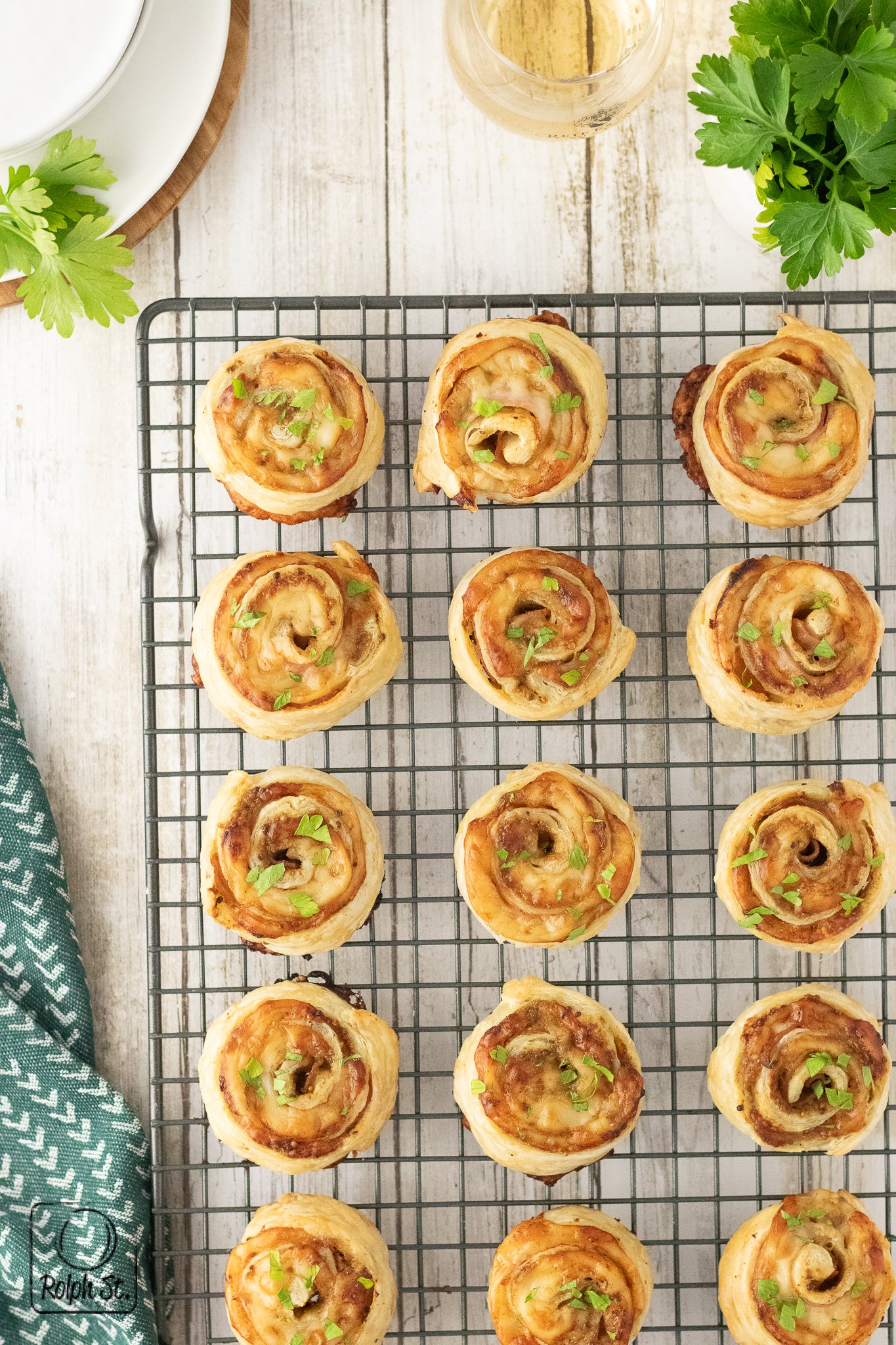 Exclusive Ham & Cheese Pinwheels