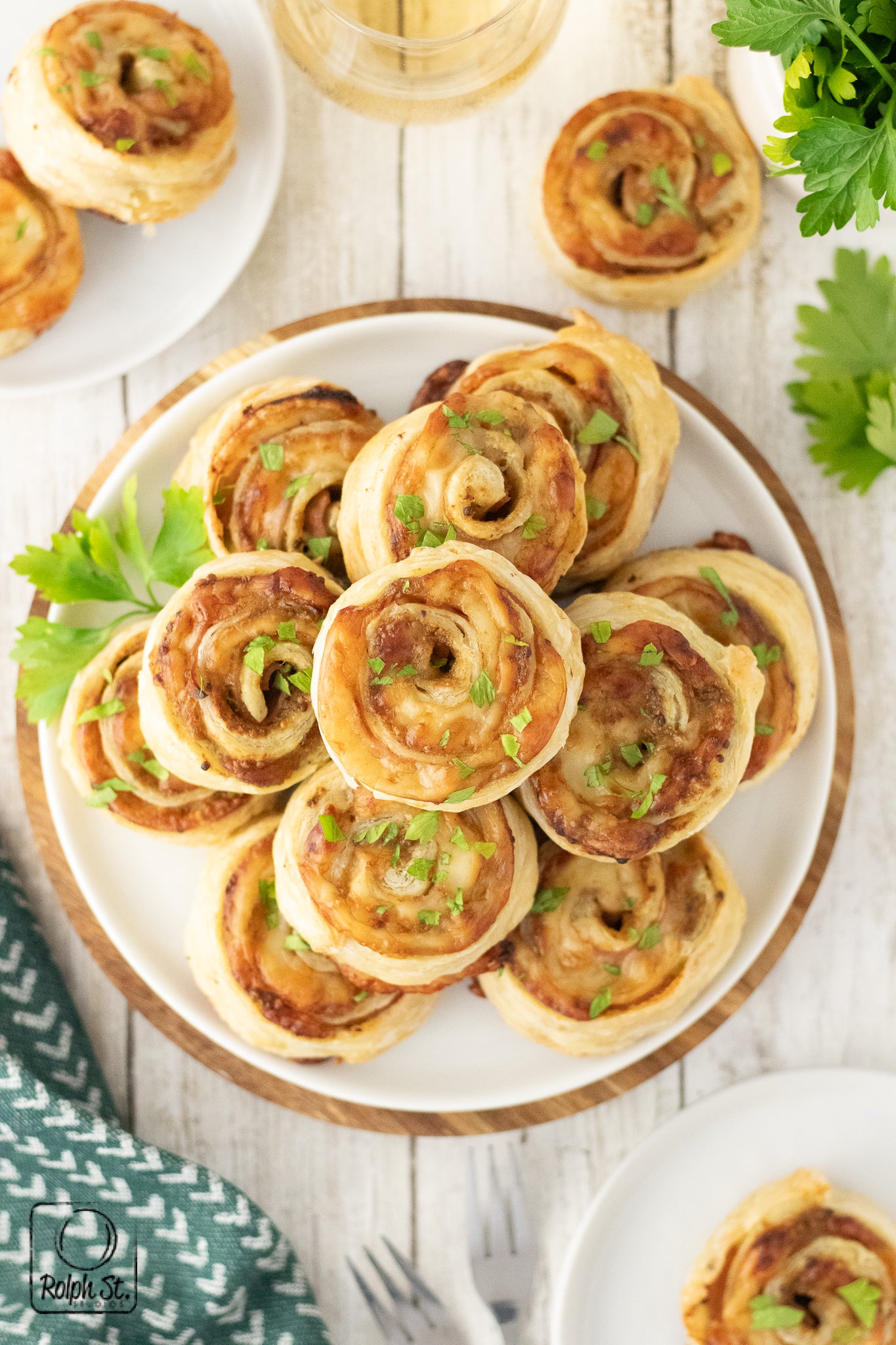 Exclusive Ham & Cheese Pinwheels