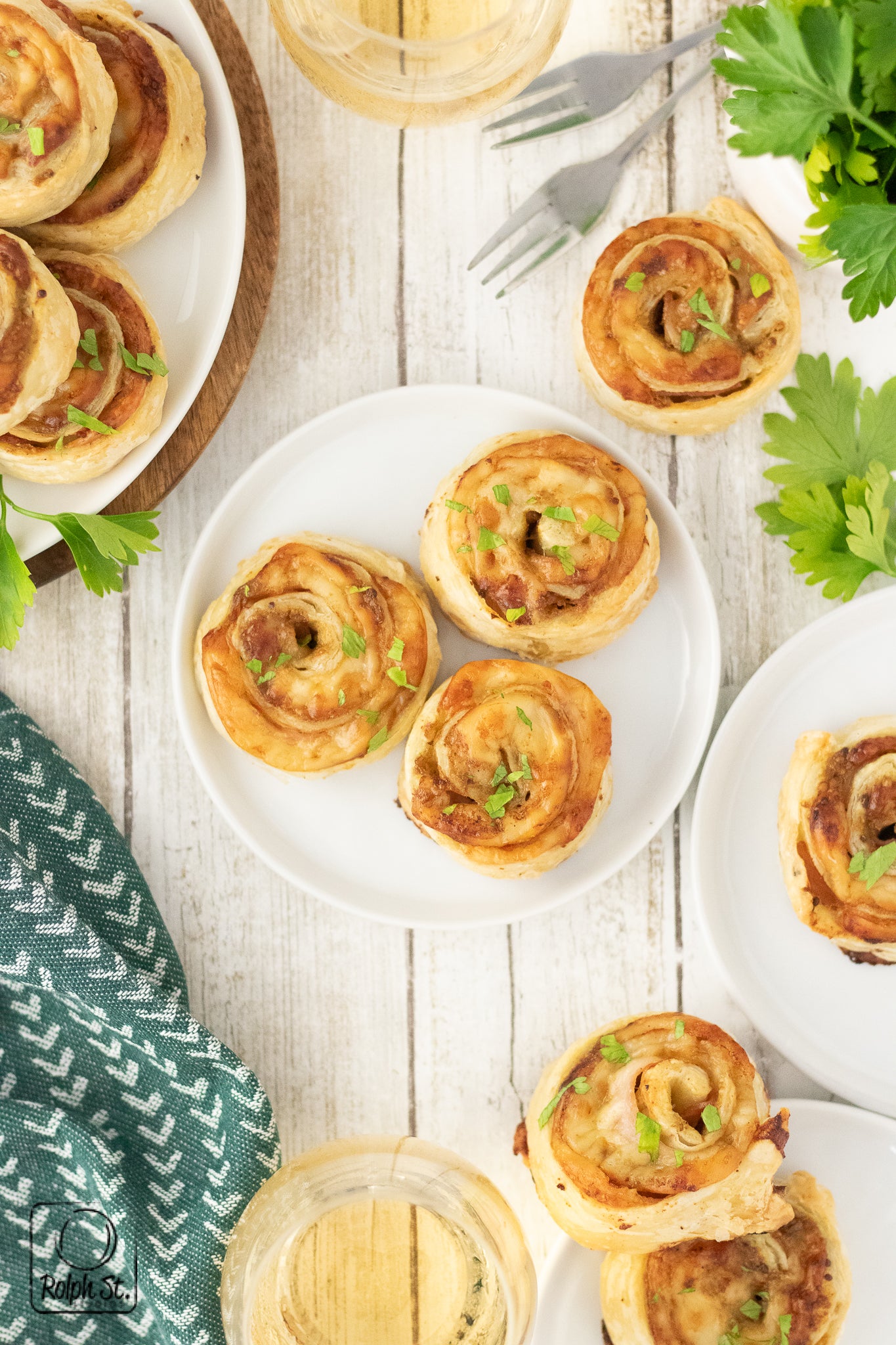 Exclusive Ham & Cheese Pinwheels