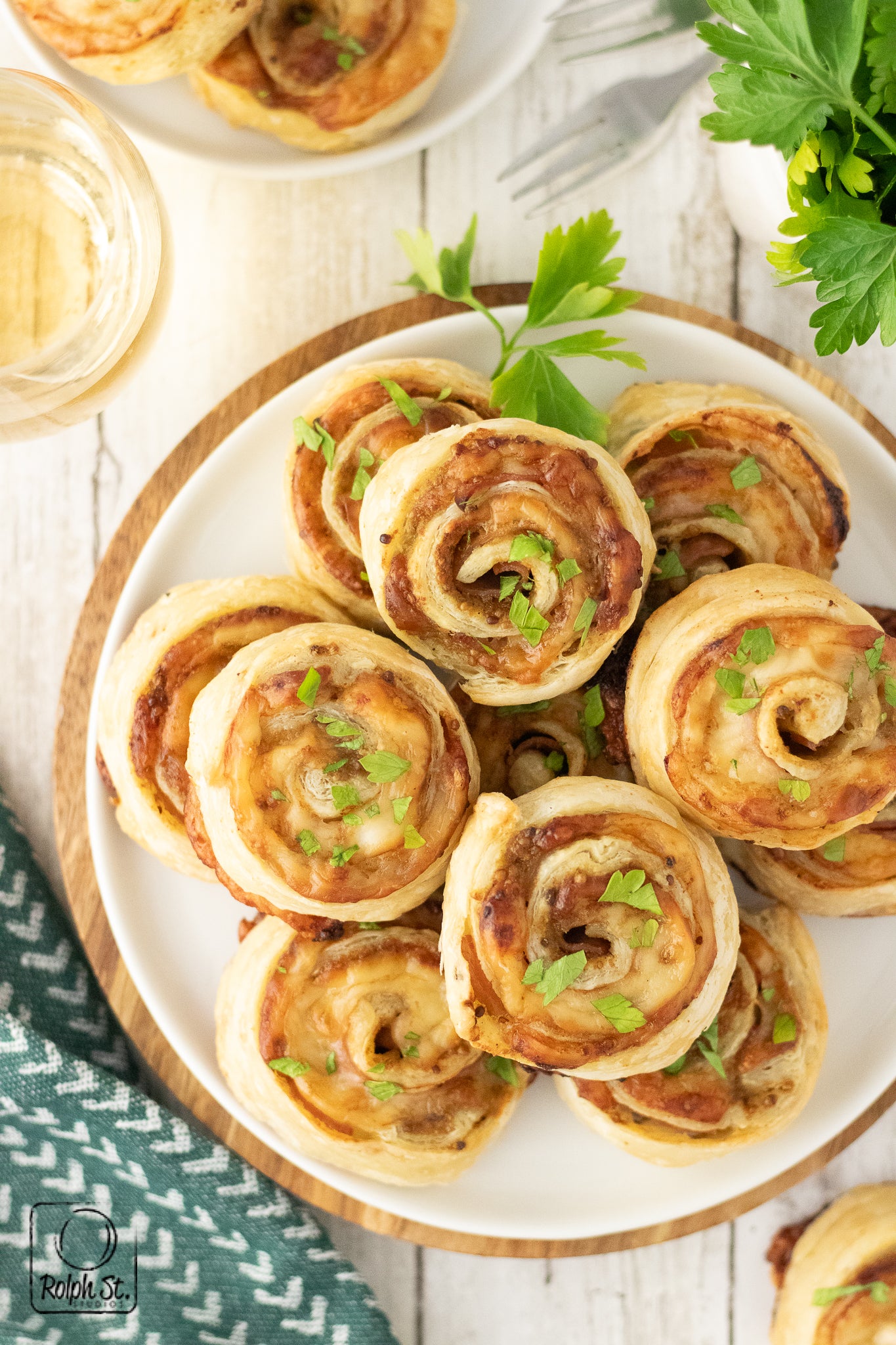 Exclusive Ham & Cheese Pinwheels