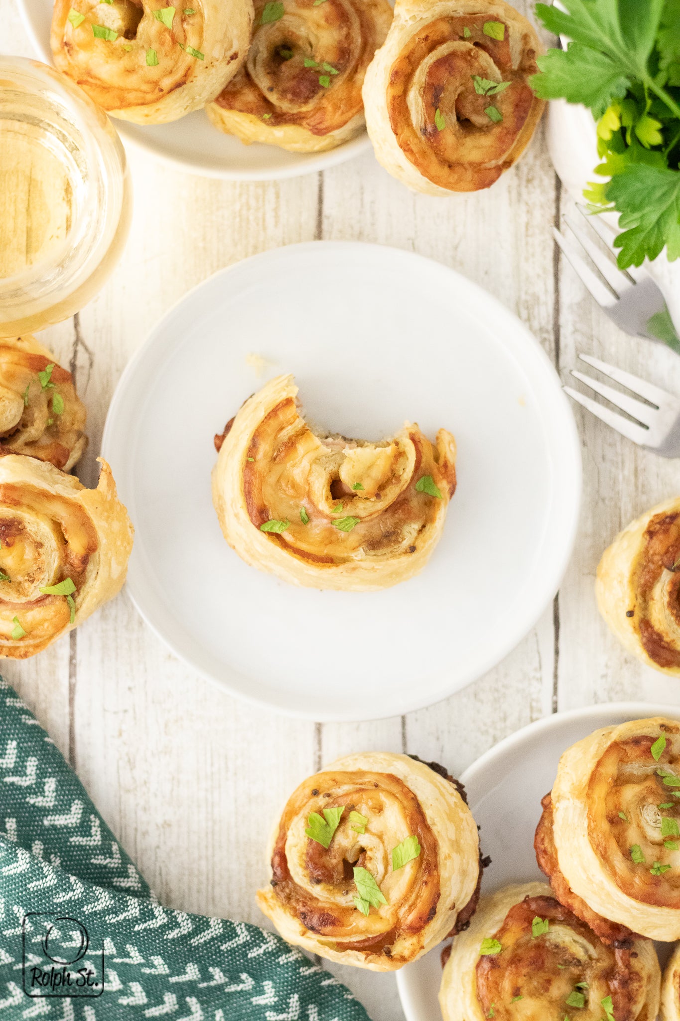 Exclusive Ham & Cheese Pinwheels