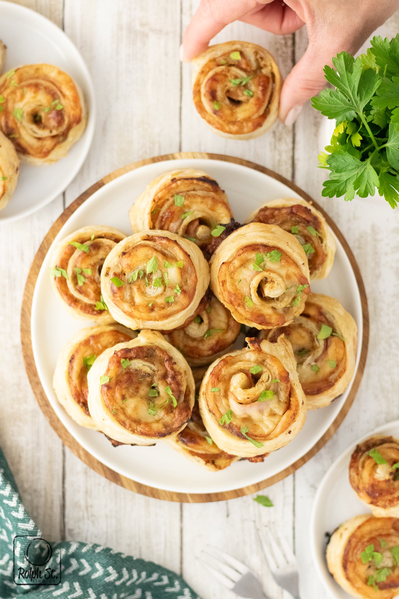 Exclusive Ham & Cheese Pinwheels
