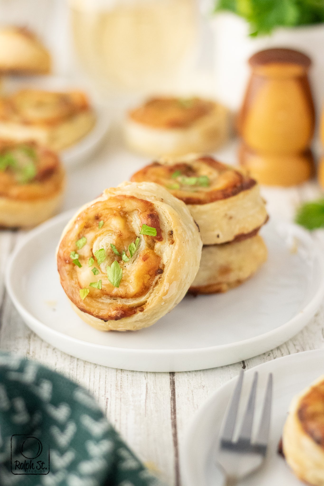 Exclusive Ham & Cheese Pinwheels