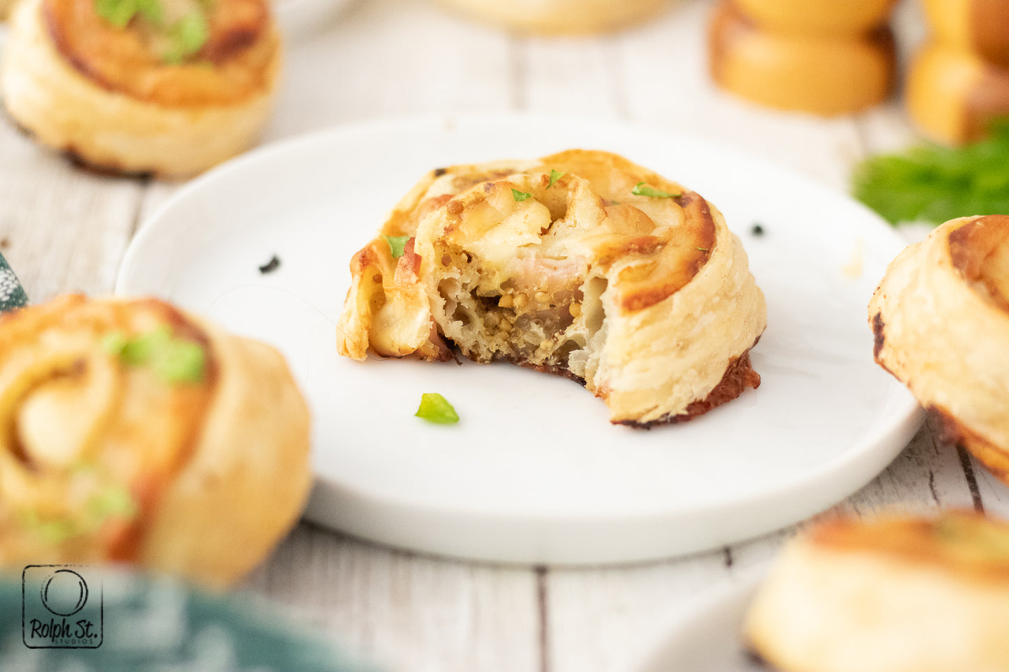 Exclusive Ham & Cheese Pinwheels