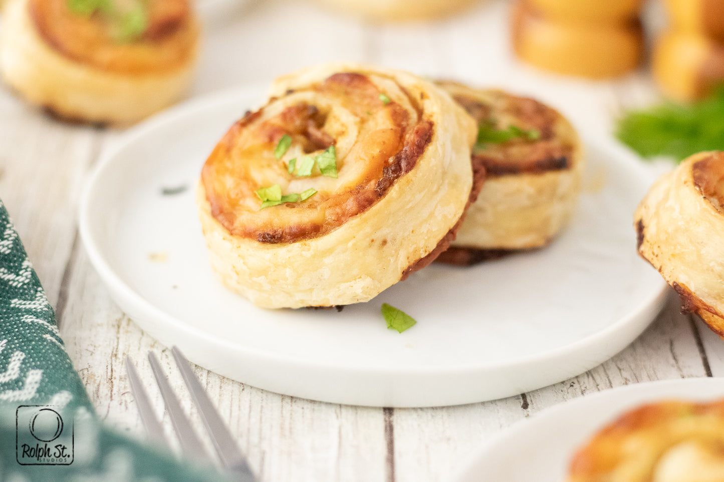 Exclusive Ham & Cheese Pinwheels