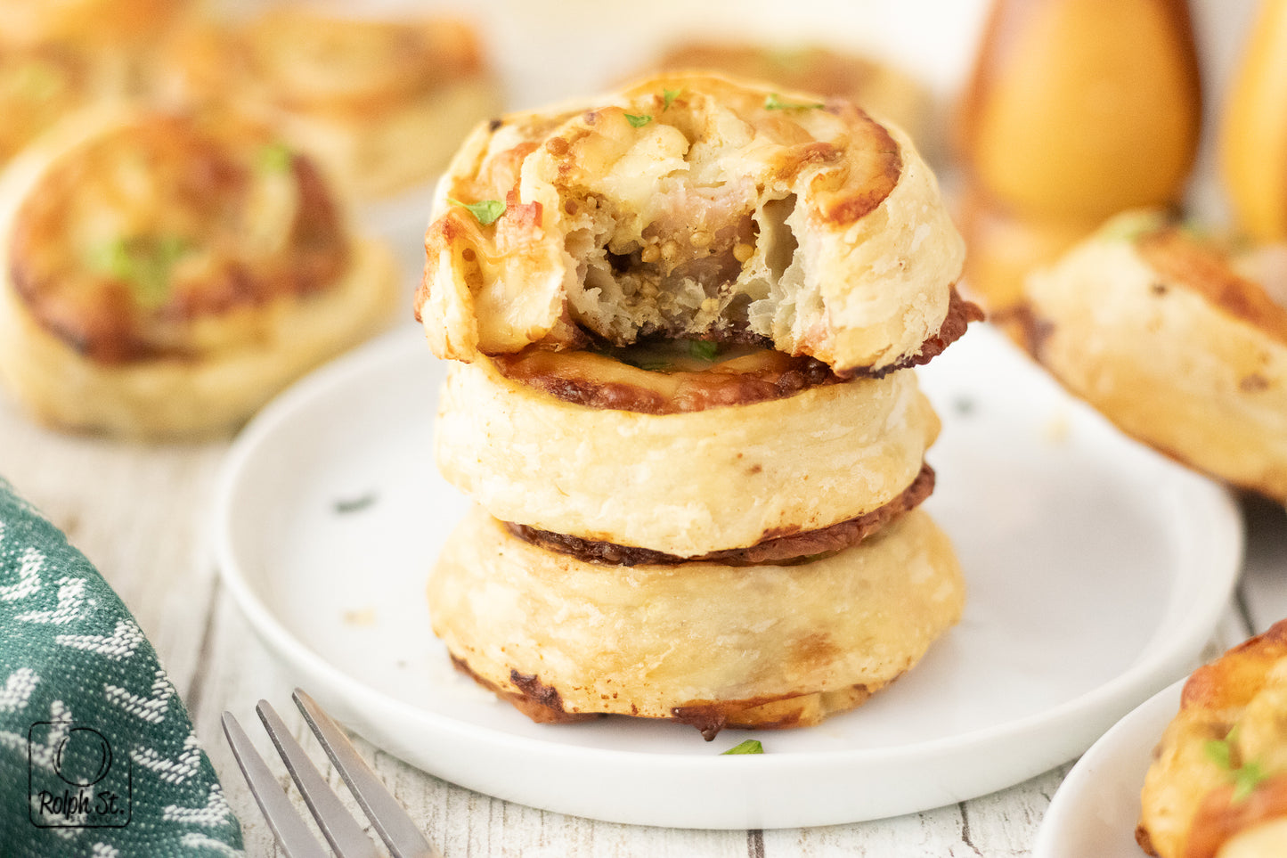 Exclusive Ham & Cheese Pinwheels