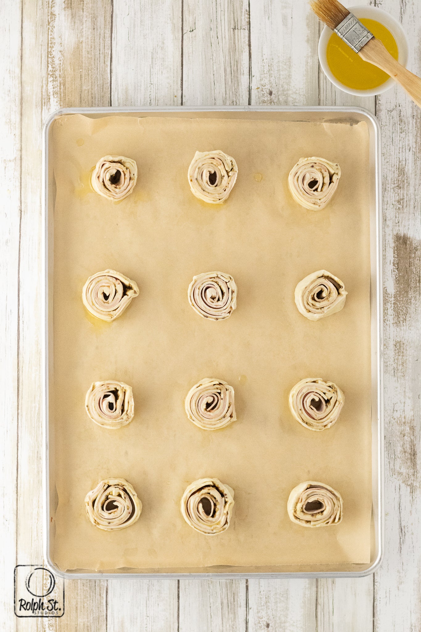 Exclusive Ham & Cheese Pinwheels
