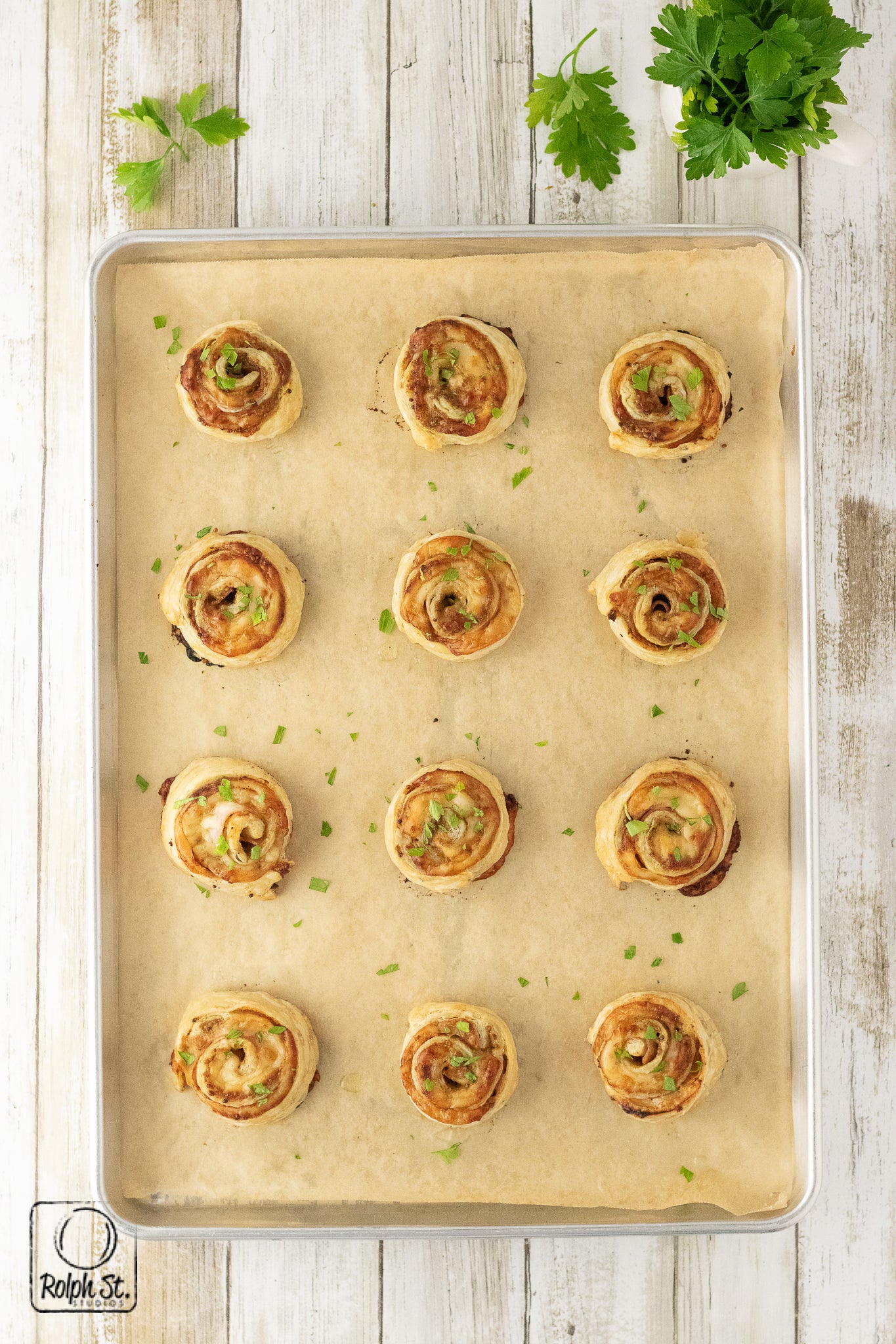 Exclusive Ham & Cheese Pinwheels