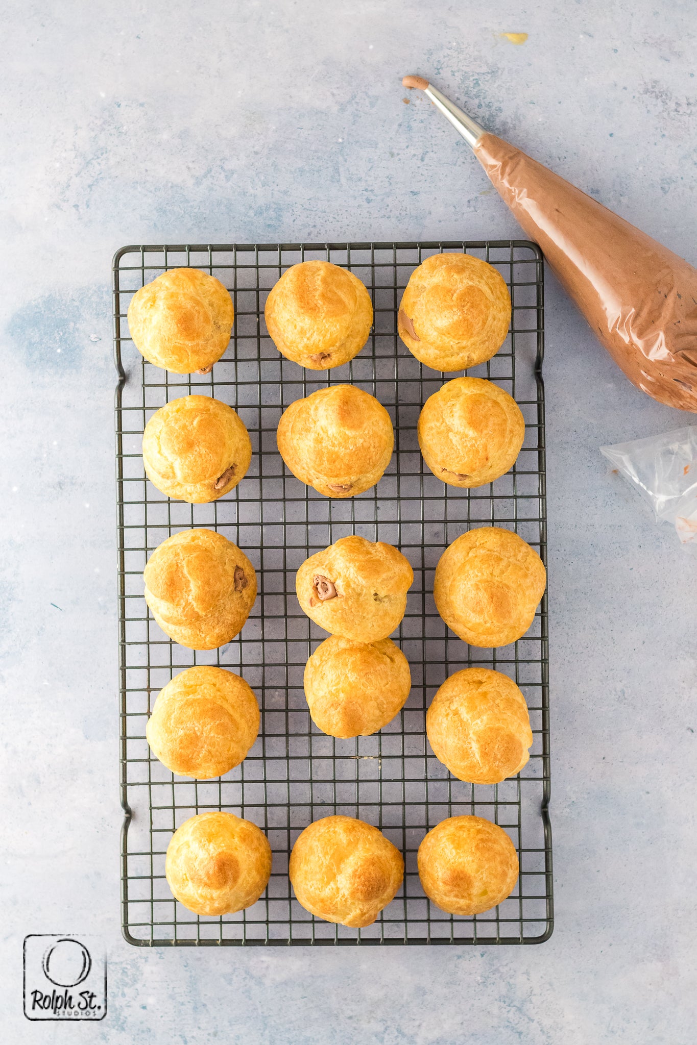 Exclusive Hot Chocolate Cream Puffs