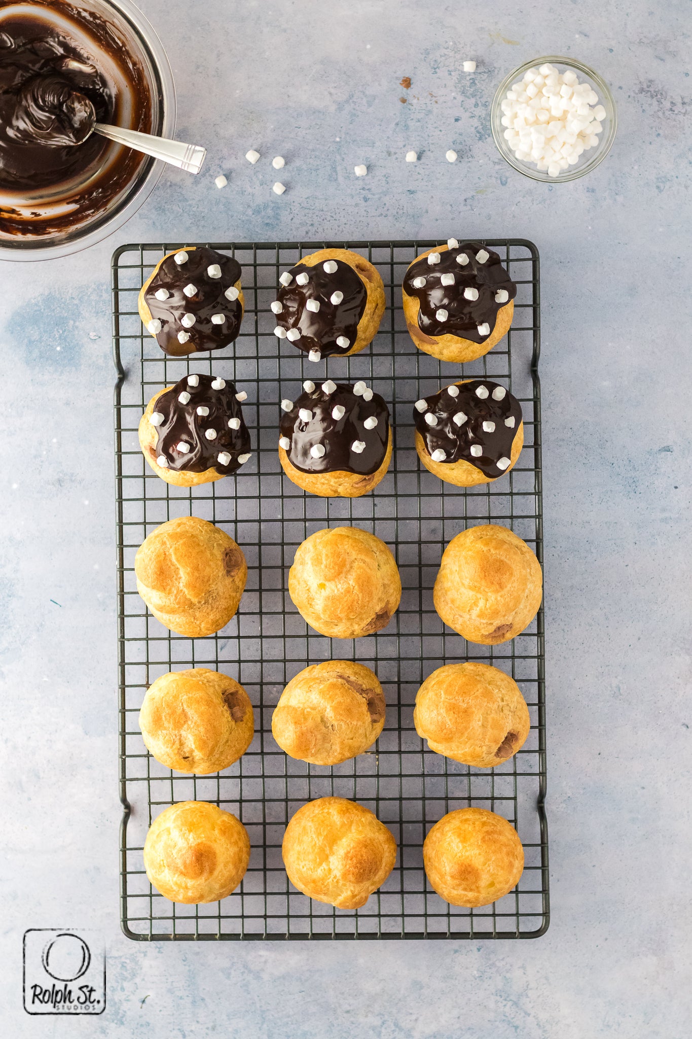 Exclusive Hot Chocolate Cream Puffs