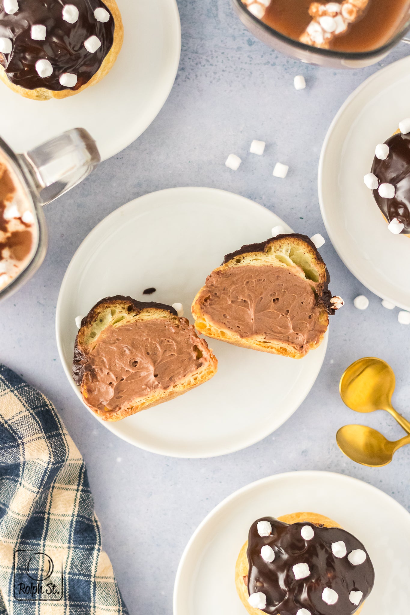 Exclusive Hot Chocolate Cream Puffs