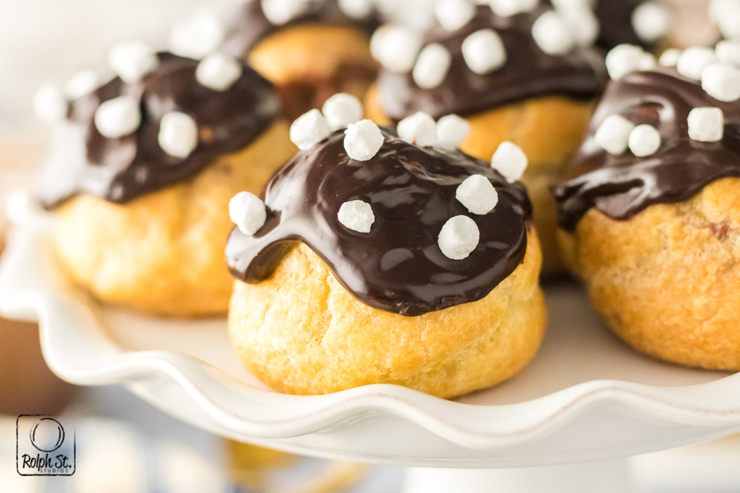 Exclusive Hot Chocolate Cream Puffs