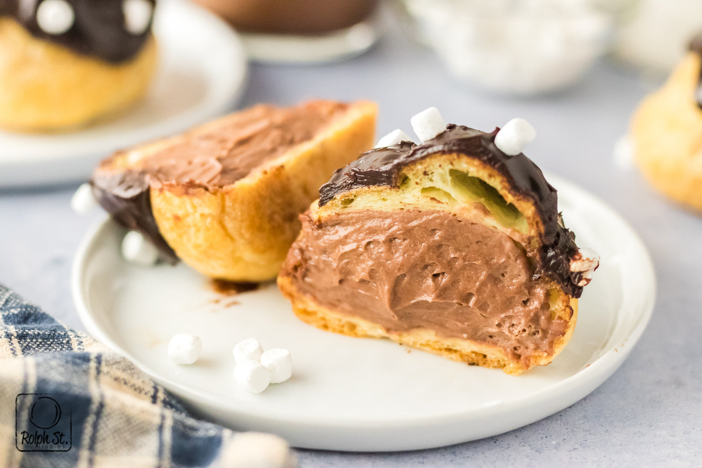 Exclusive Hot Chocolate Cream Puffs