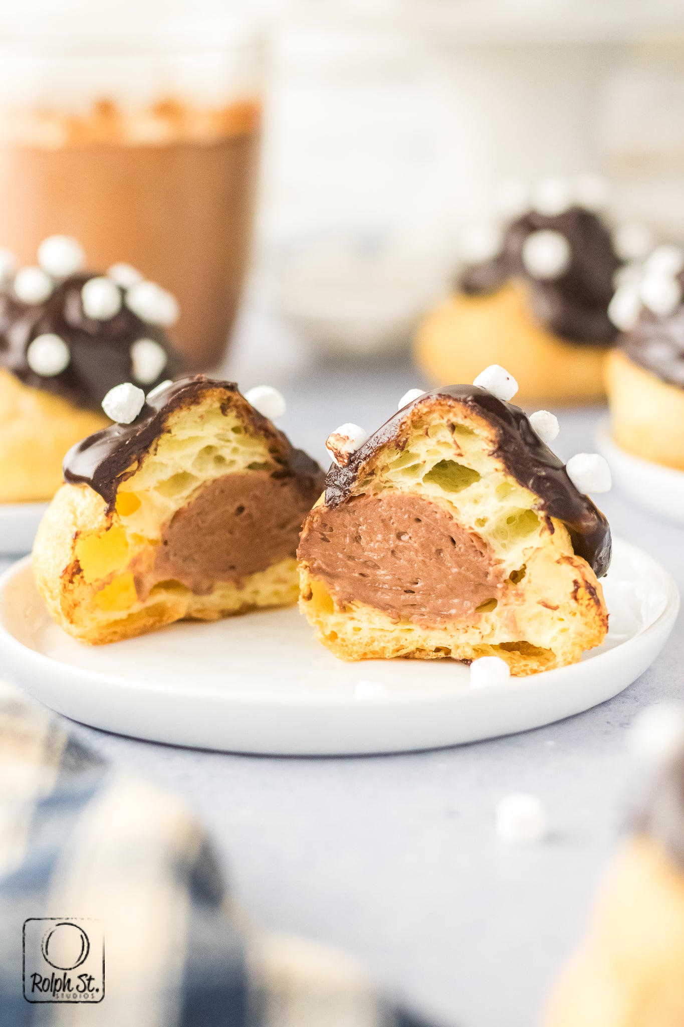 Exclusive Hot Chocolate Cream Puffs