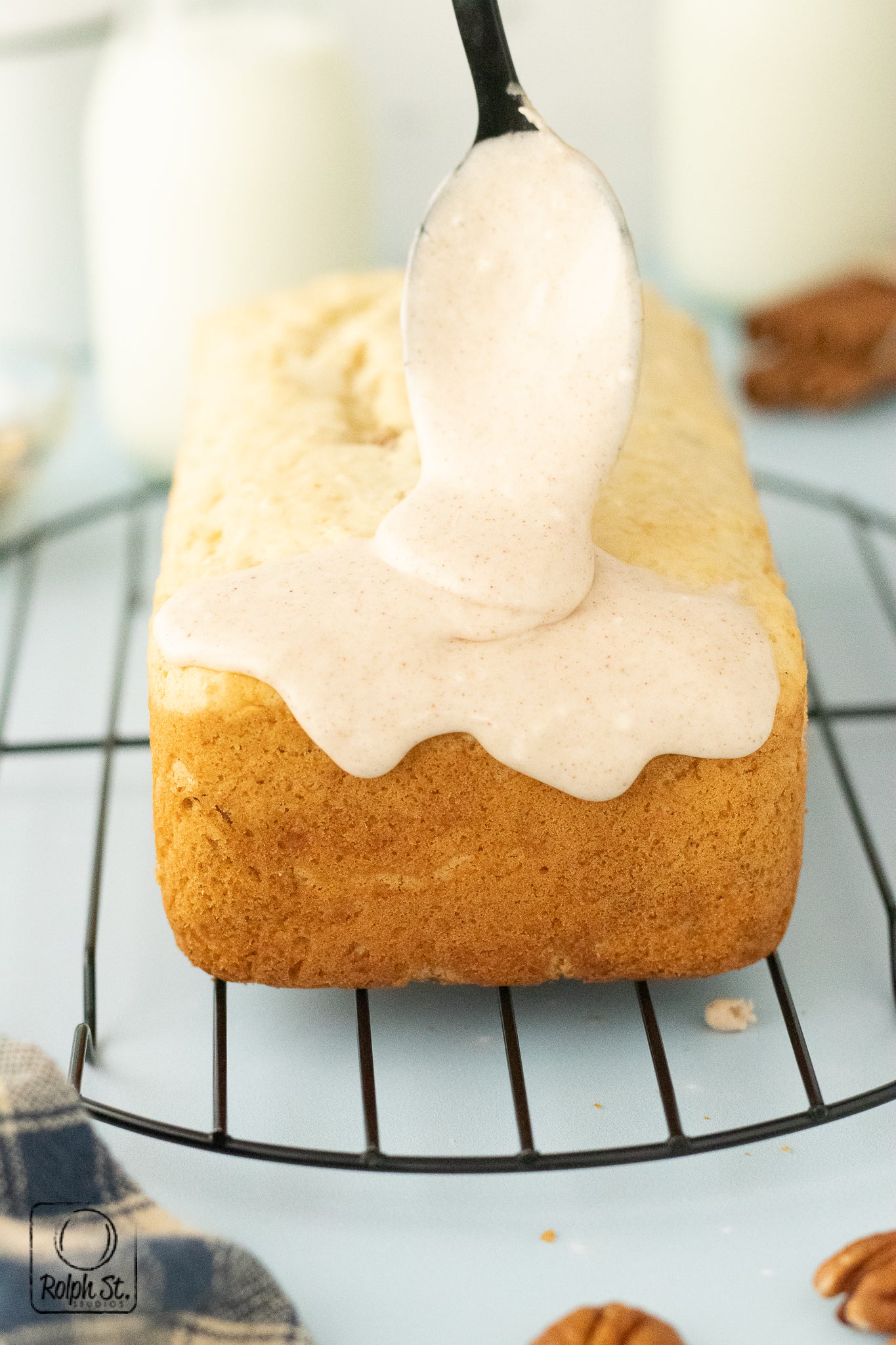 Recreation:  Butter Pecan Ice Cream Bread