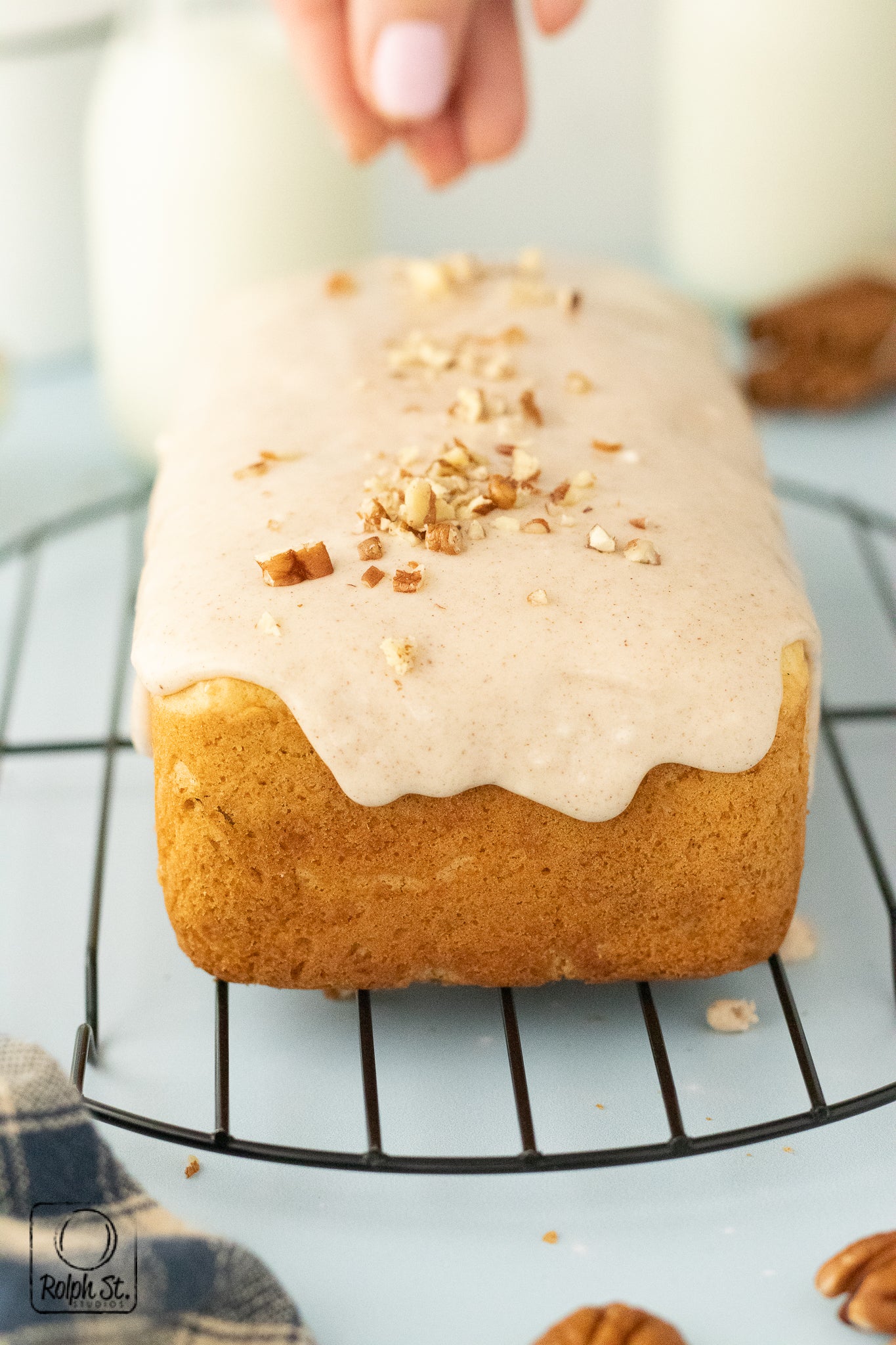 Recreation:  Butter Pecan Ice Cream Bread