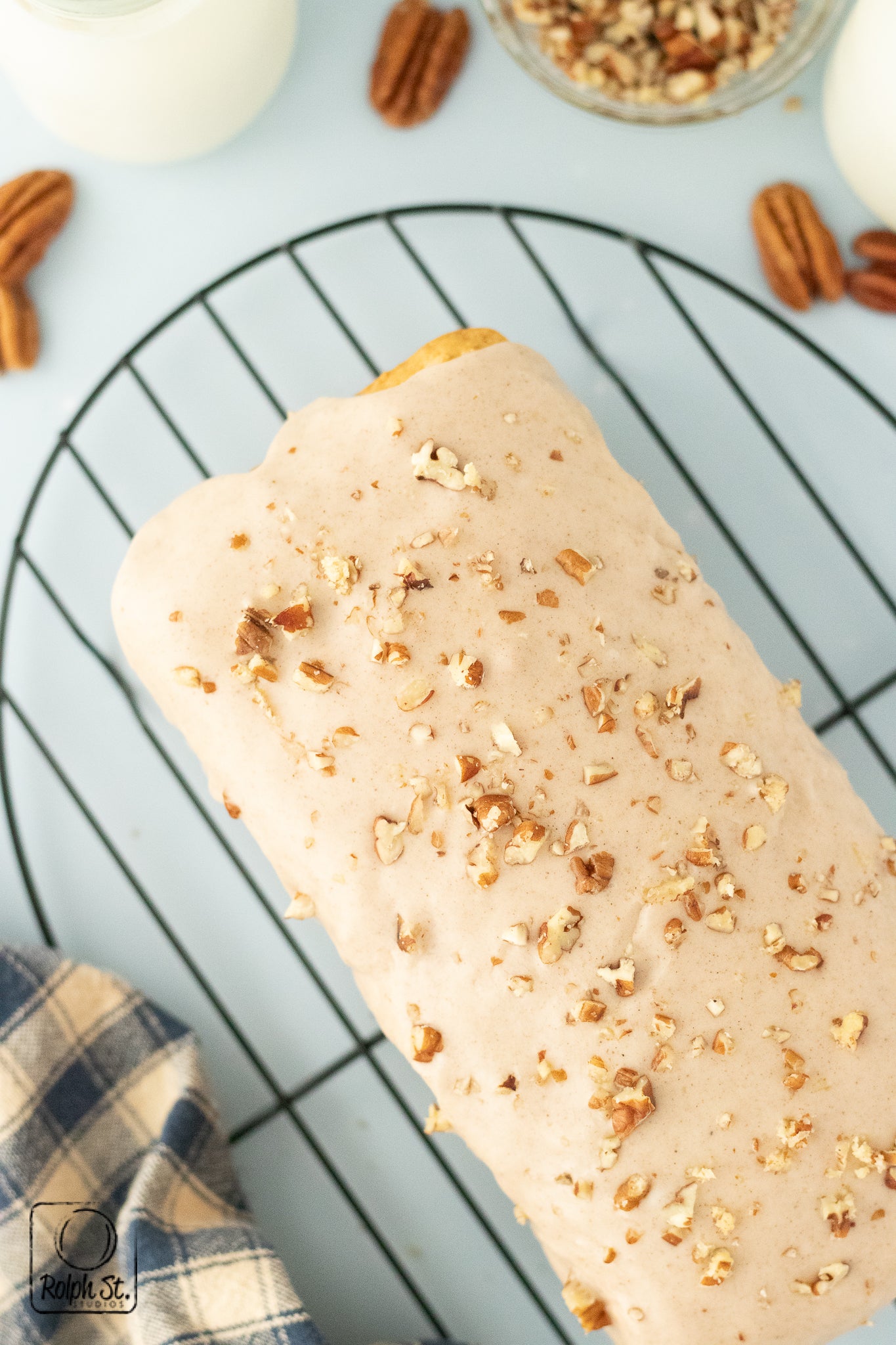 Recreation:  Butter Pecan Ice Cream Bread