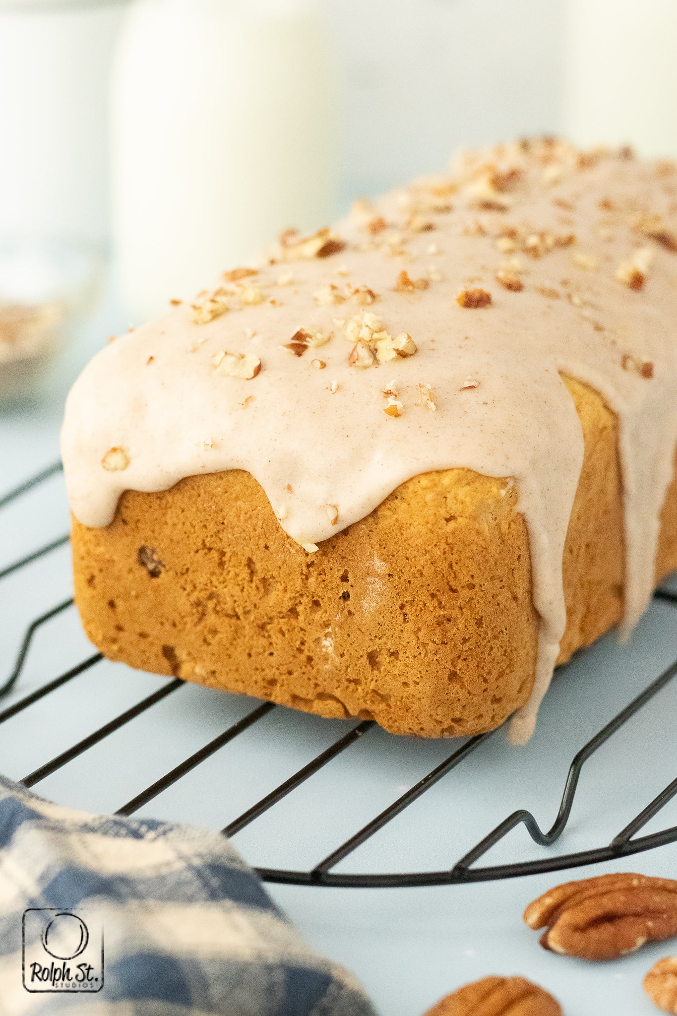 Recreation:  Butter Pecan Ice Cream Bread