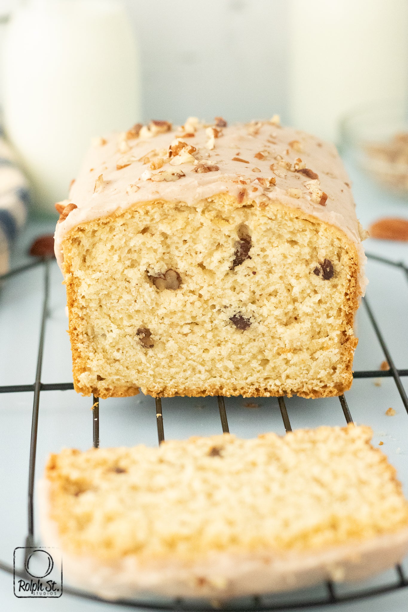 Recreation:  Butter Pecan Ice Cream Bread