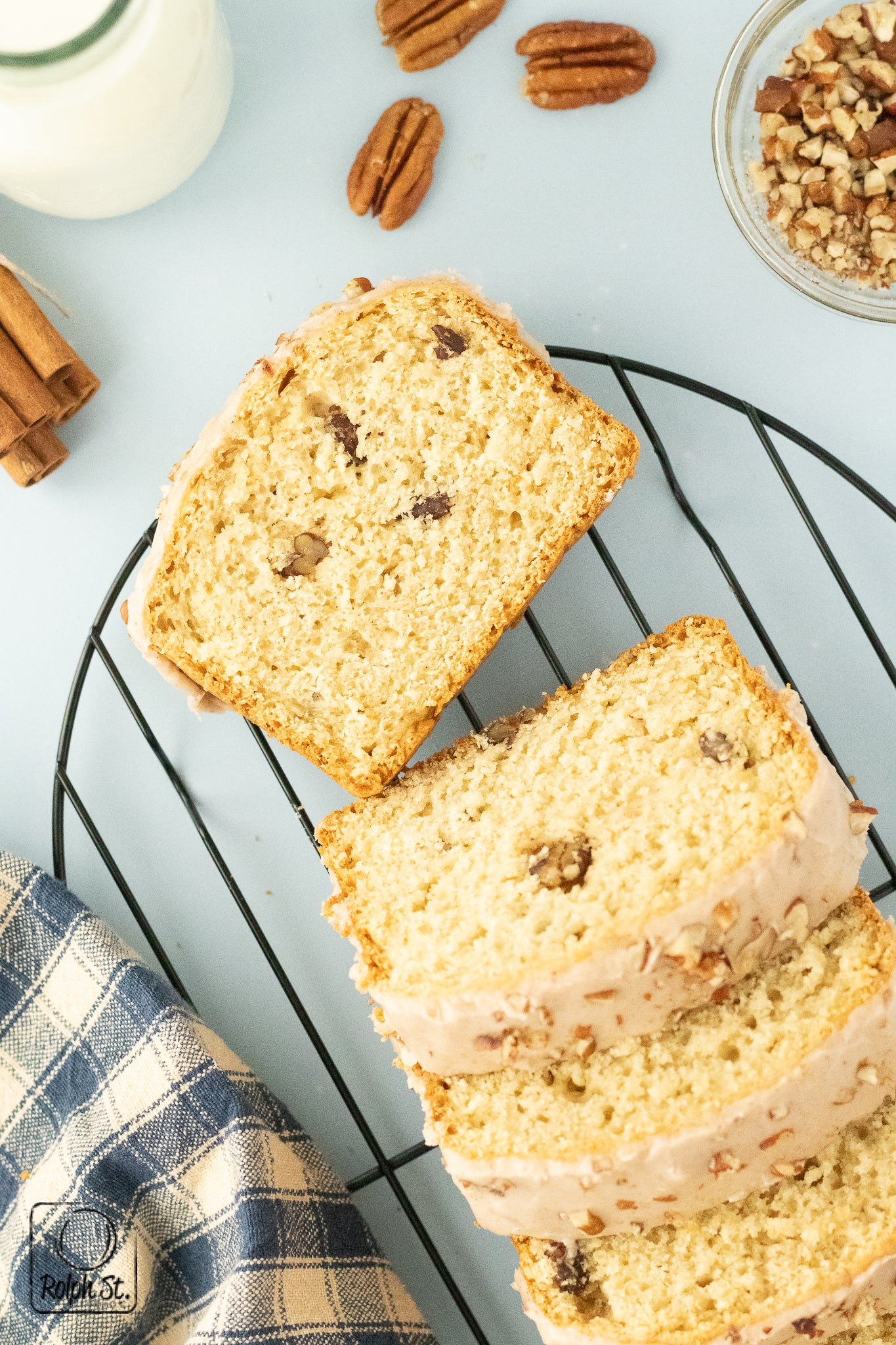 Recreation:  Butter Pecan Ice Cream Bread