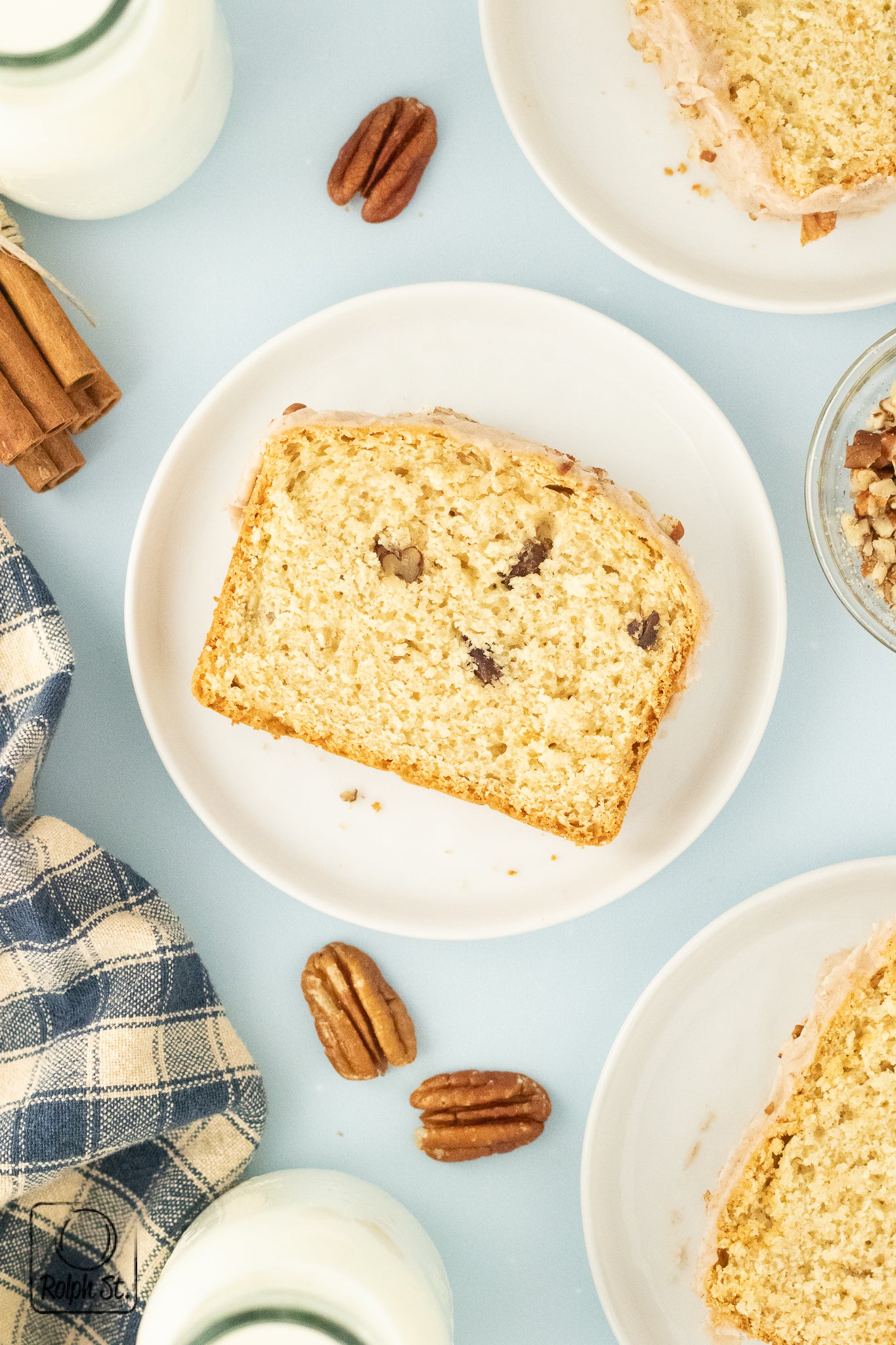 Recreation:  Butter Pecan Ice Cream Bread