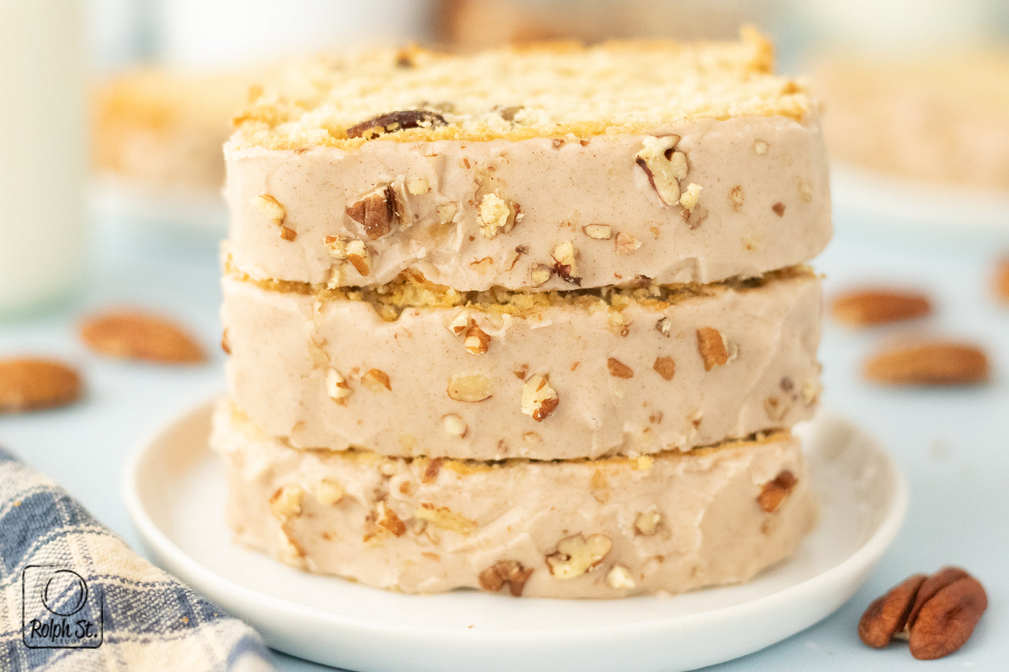 Recreation:  Butter Pecan Ice Cream Bread