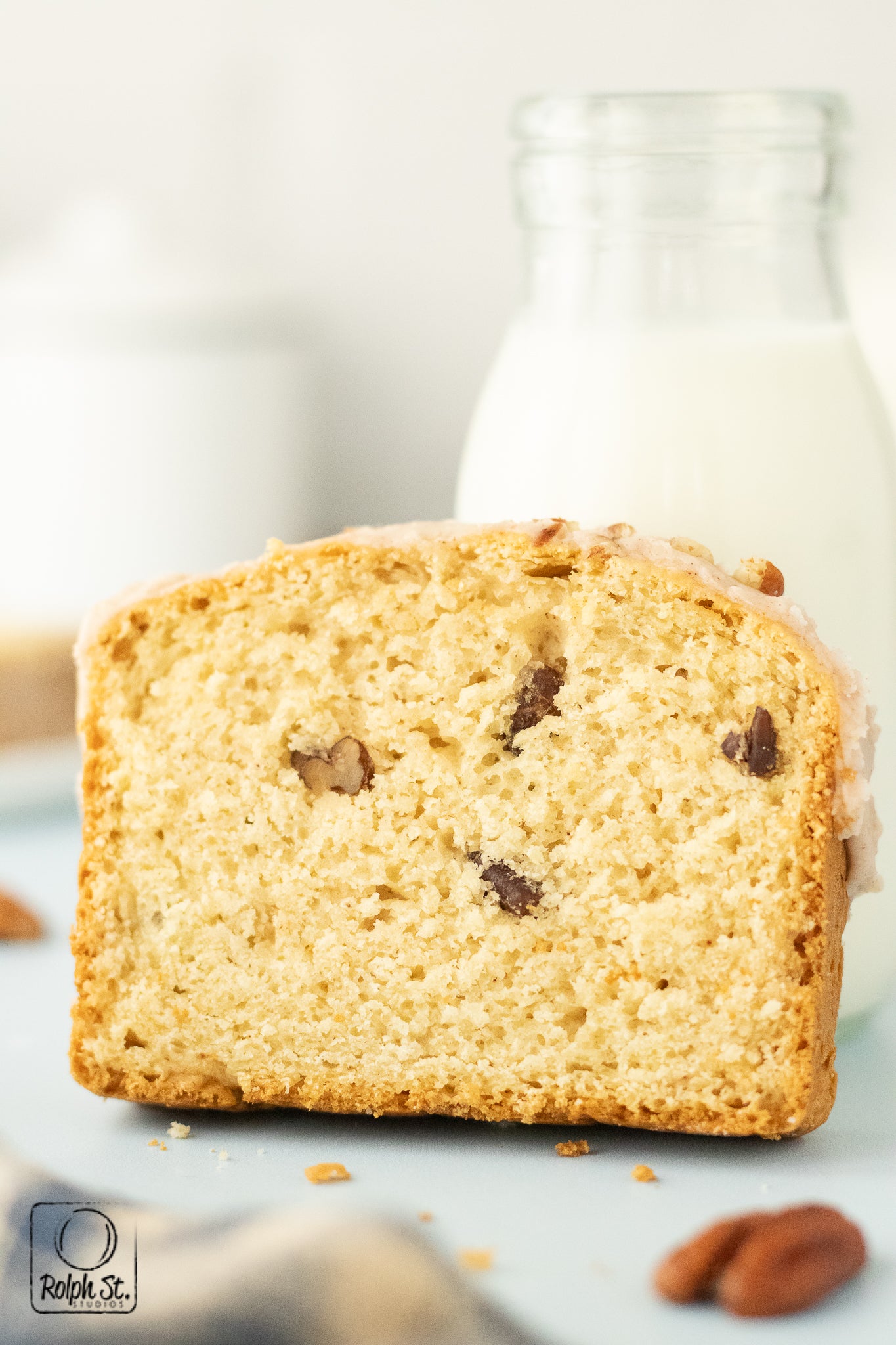 Recreation:  Butter Pecan Ice Cream Bread