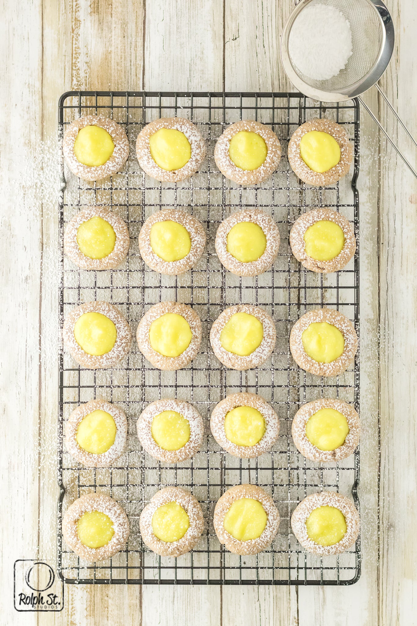 Exclusive Lemon Thumbprint Cookies