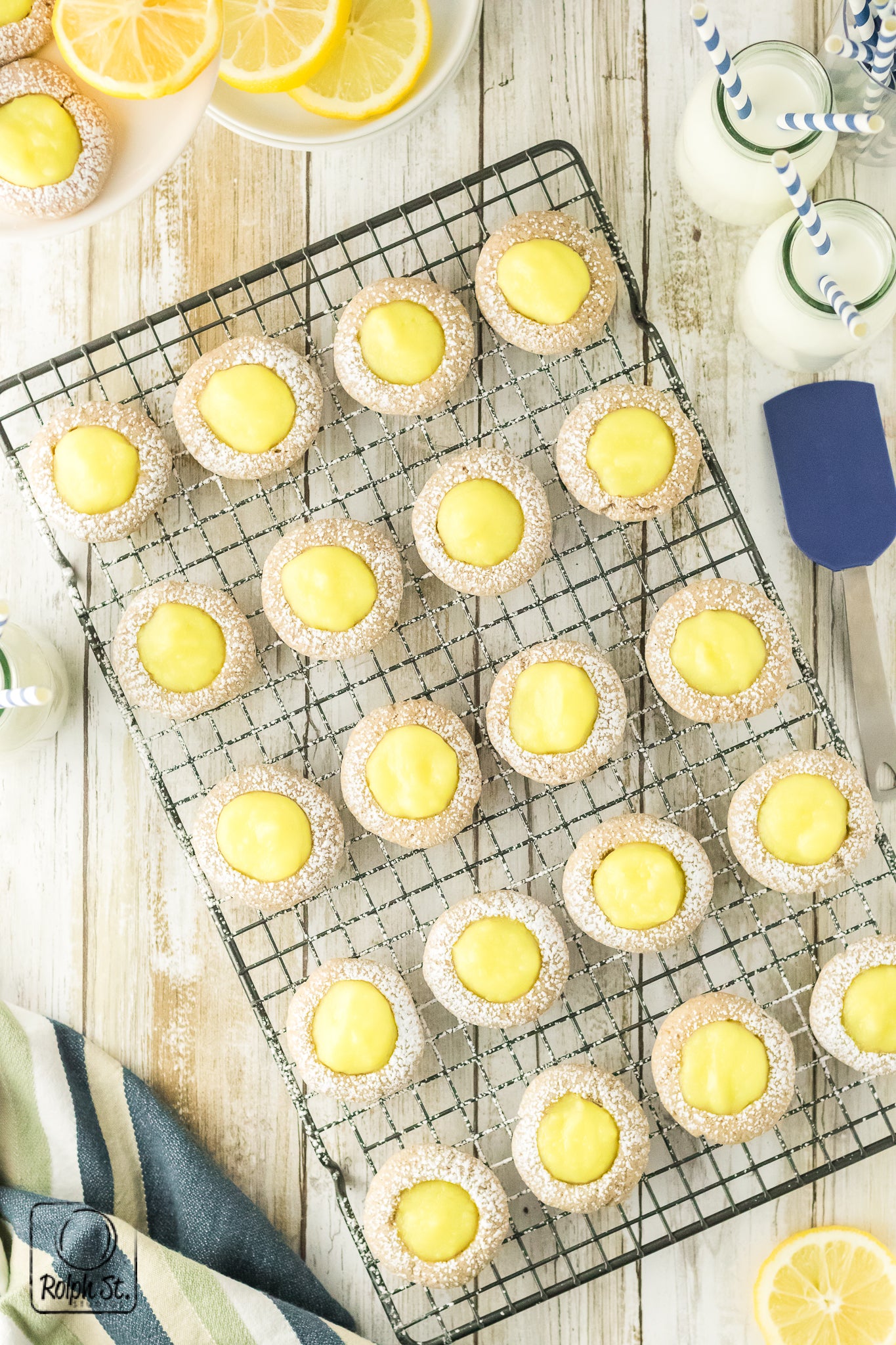 Exclusive Lemon Thumbprint Cookies