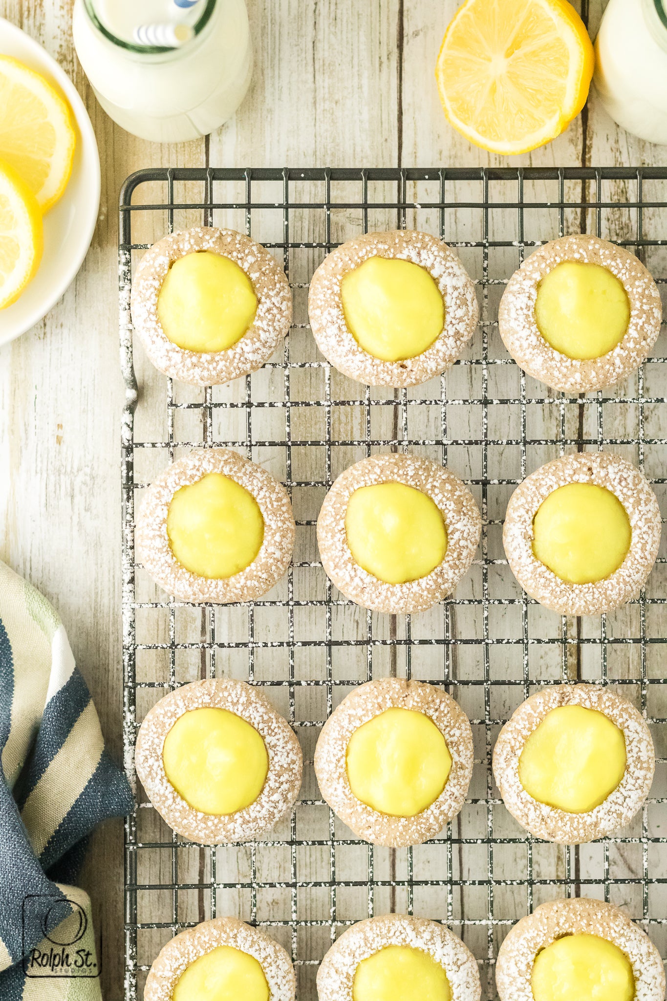 Exclusive Lemon Thumbprint Cookies