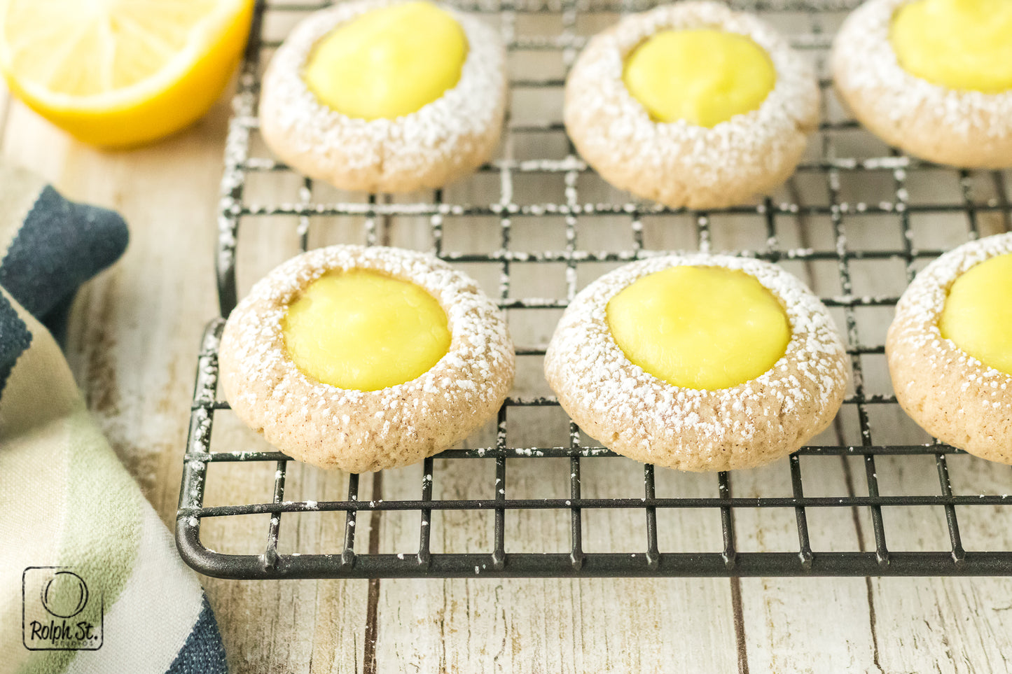 Exclusive Lemon Thumbprint Cookies