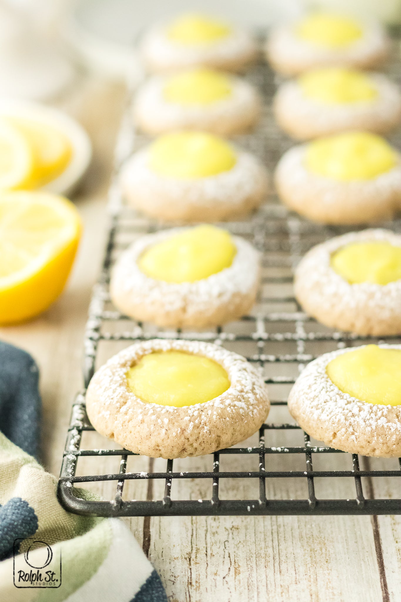 Exclusive Lemon Thumbprint Cookies