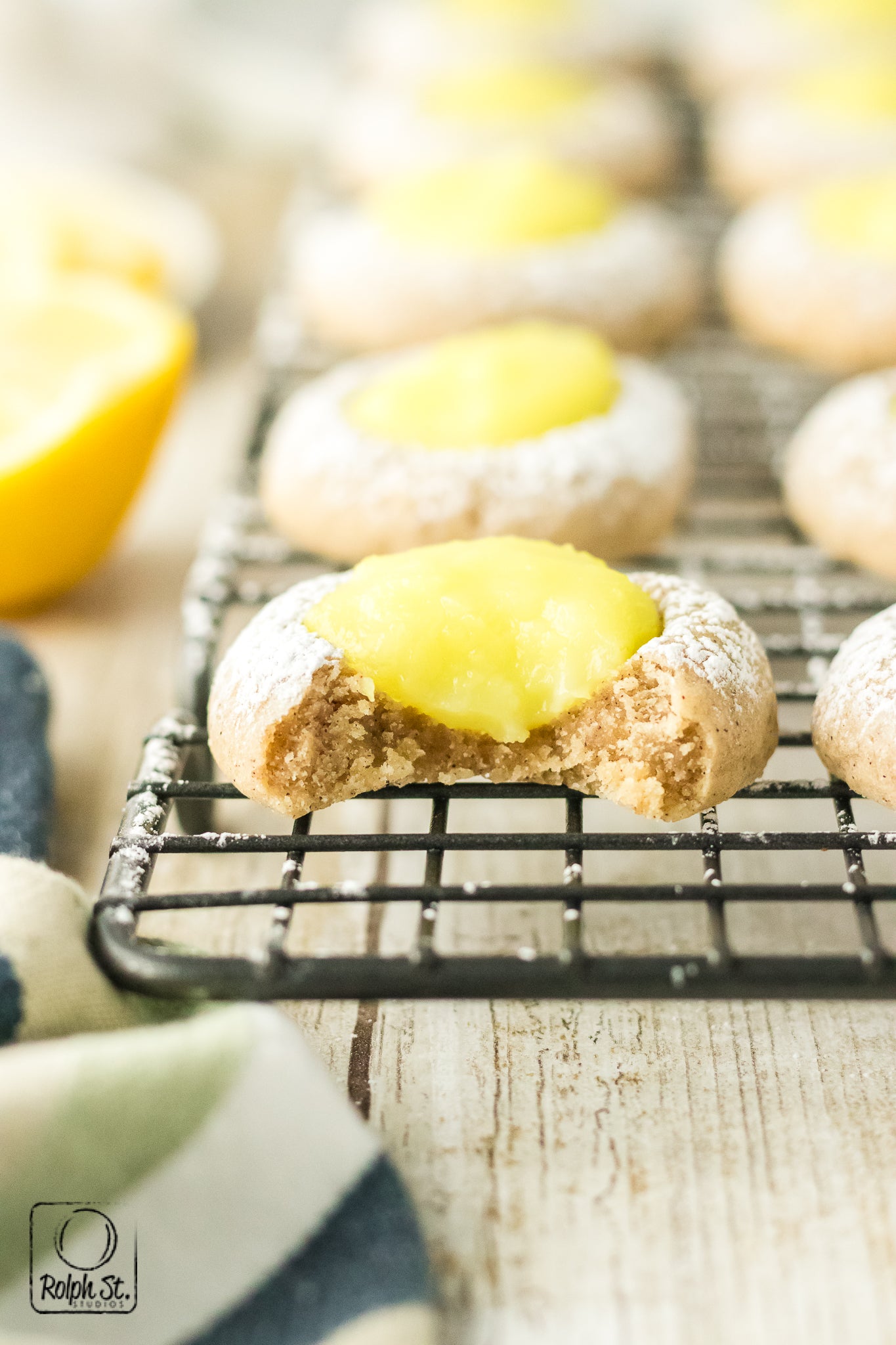 Exclusive Lemon Thumbprint Cookies