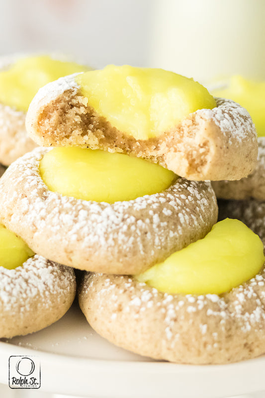 Exclusive Lemon Thumbprint Cookies