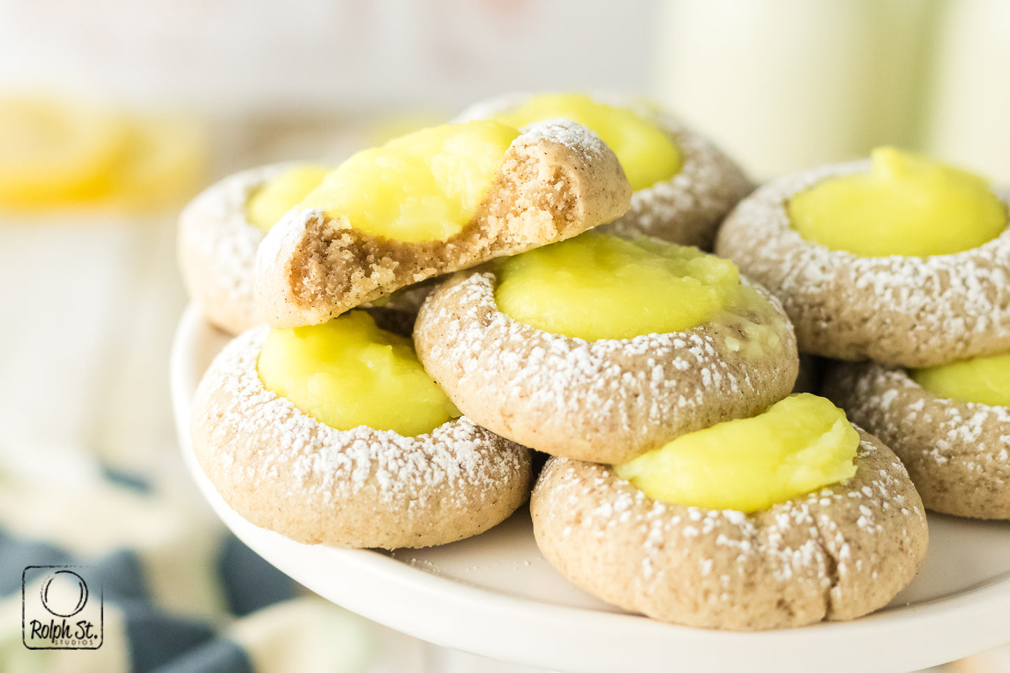 Exclusive Lemon Thumbprint Cookies