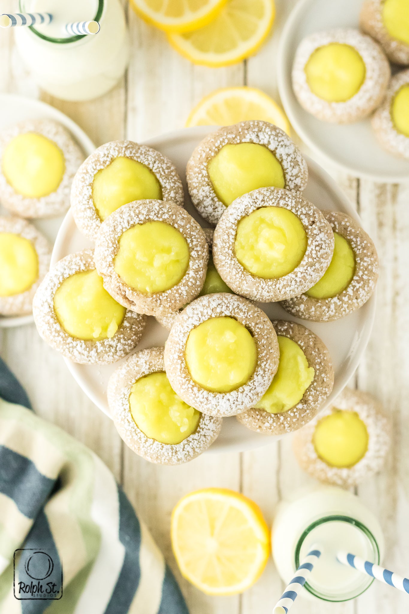 Exclusive Lemon Thumbprint Cookies